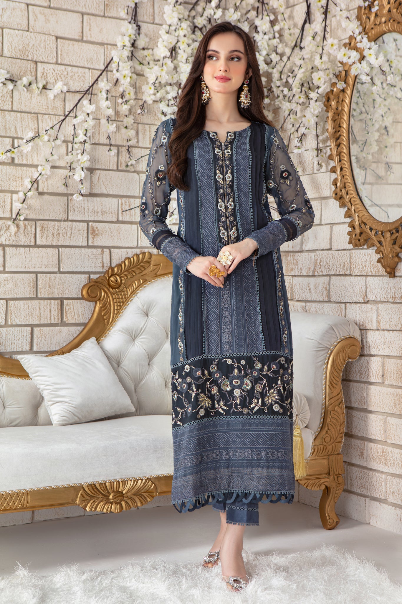 Mystic Glow | Pakistani Designer Outfit | Sarosh Salman