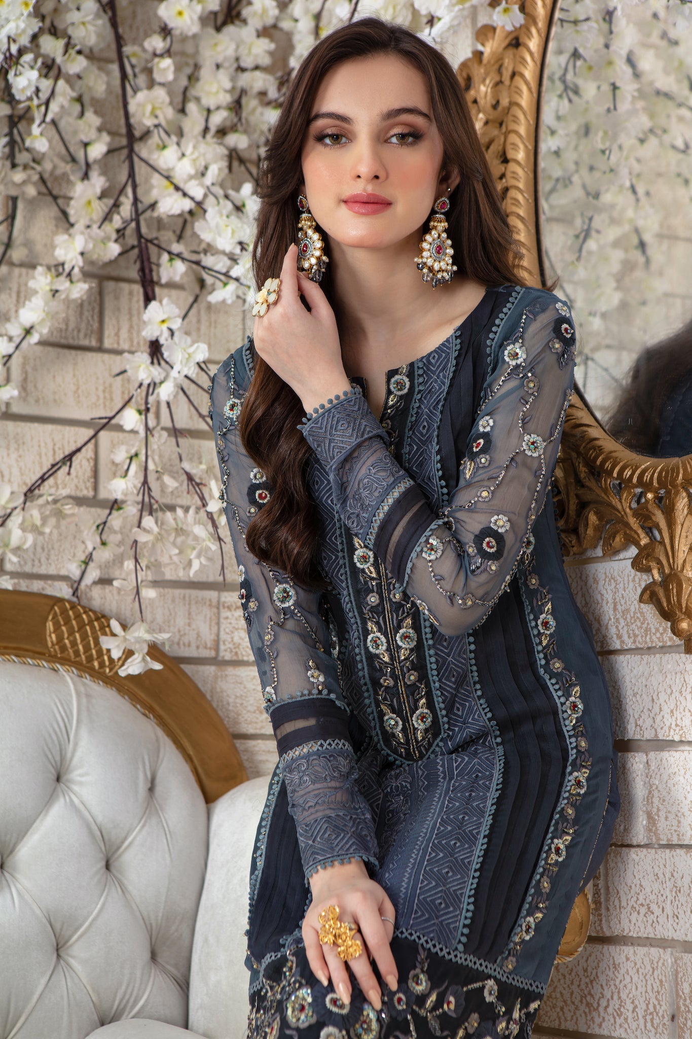 Mystic Glow | Pakistani Designer Outfit | Sarosh Salman