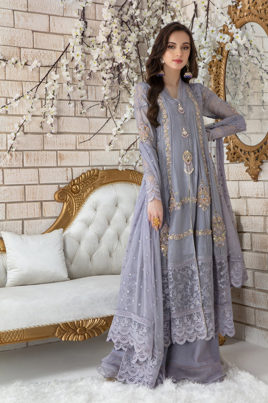 Snow Drop | Pakistani Designer Outfit | Sarosh Salman