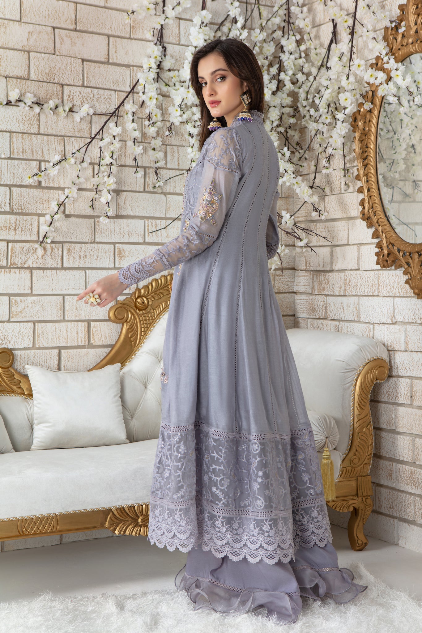 Snow Drop | Pakistani Designer Outfit | Sarosh Salman