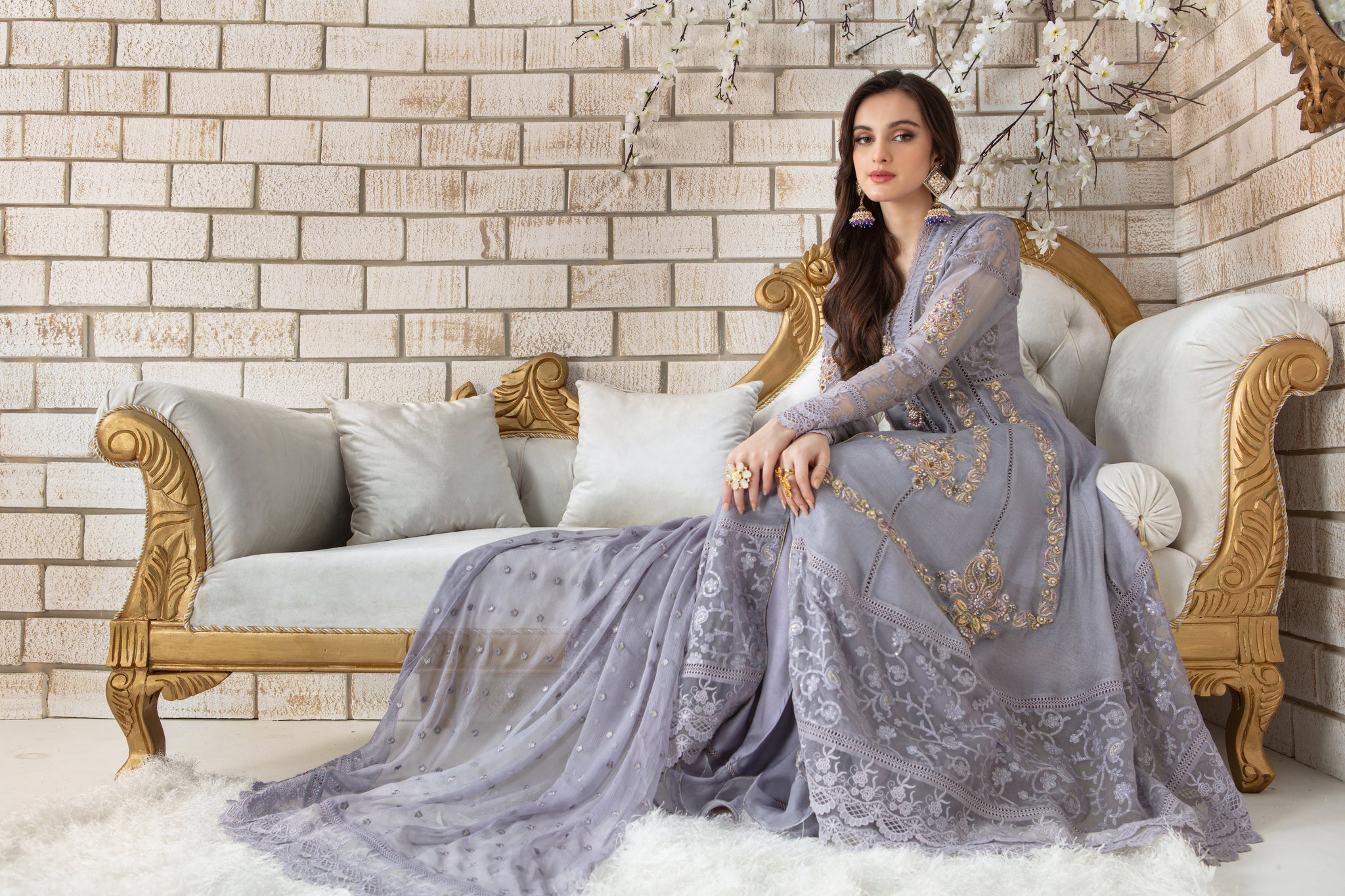 Snow Drop | Pakistani Designer Outfit | Sarosh Salman