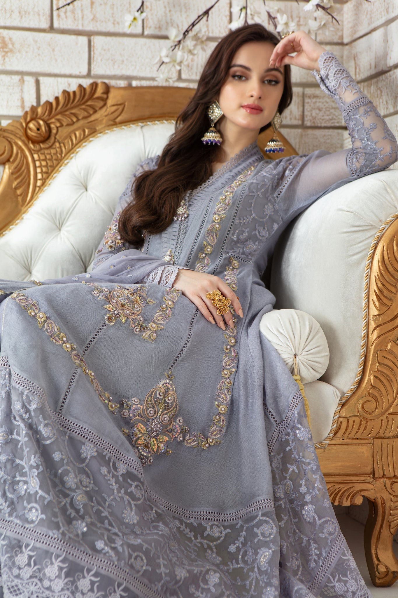 Snow Drop | Pakistani Designer Outfit | Sarosh Salman