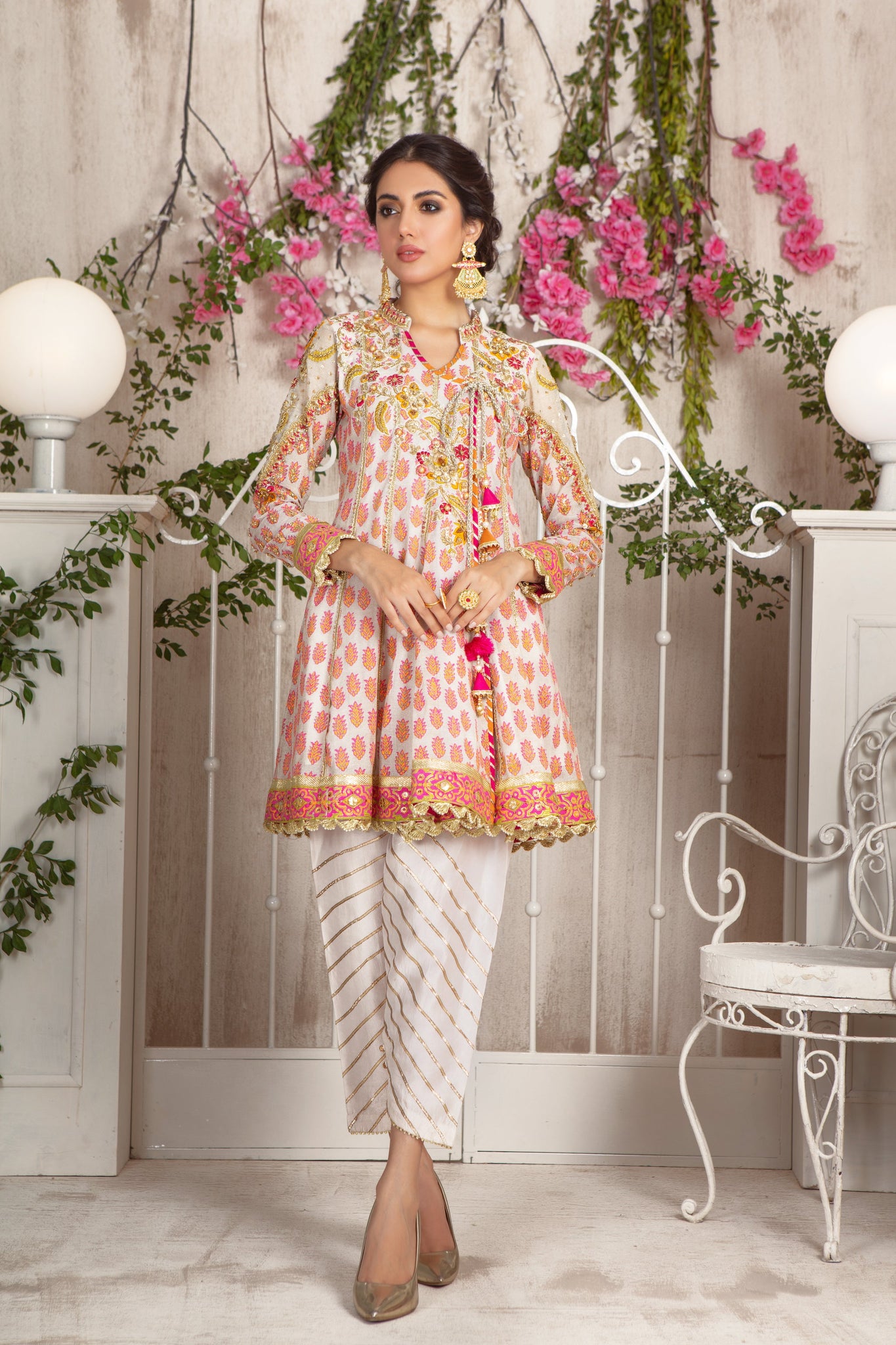 Abnus | Pakistani Designer Outfit | Sarosh Salman