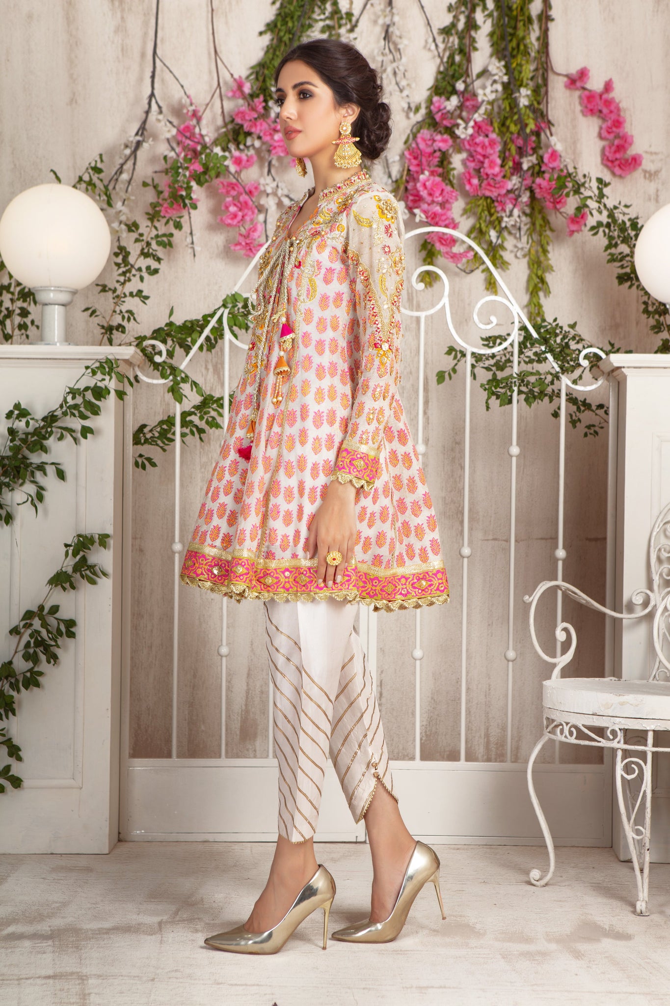Abnus | Pakistani Designer Outfit | Sarosh Salman