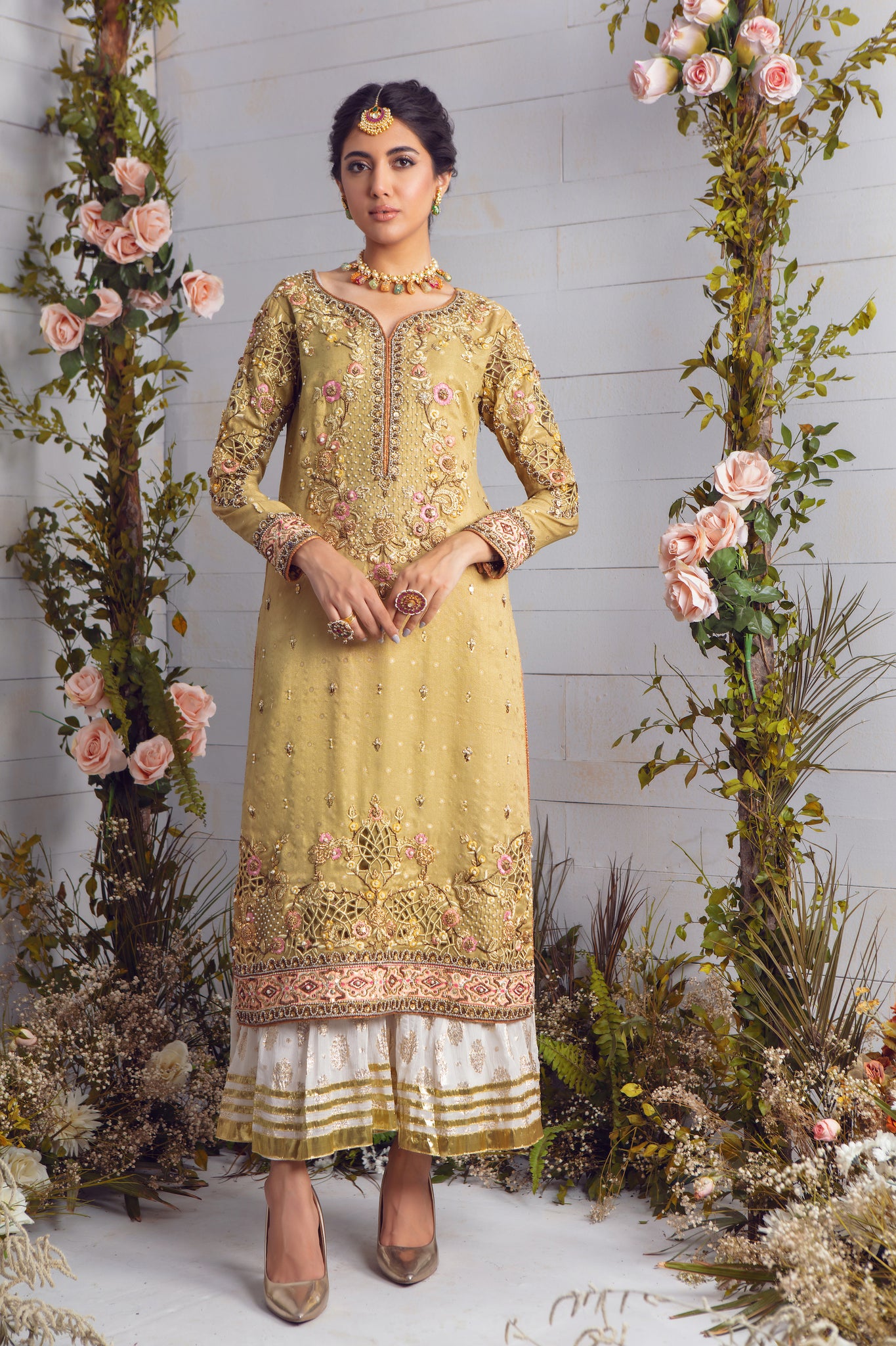 Vintage | Pakistani Designer Outfit | Sarosh Salman