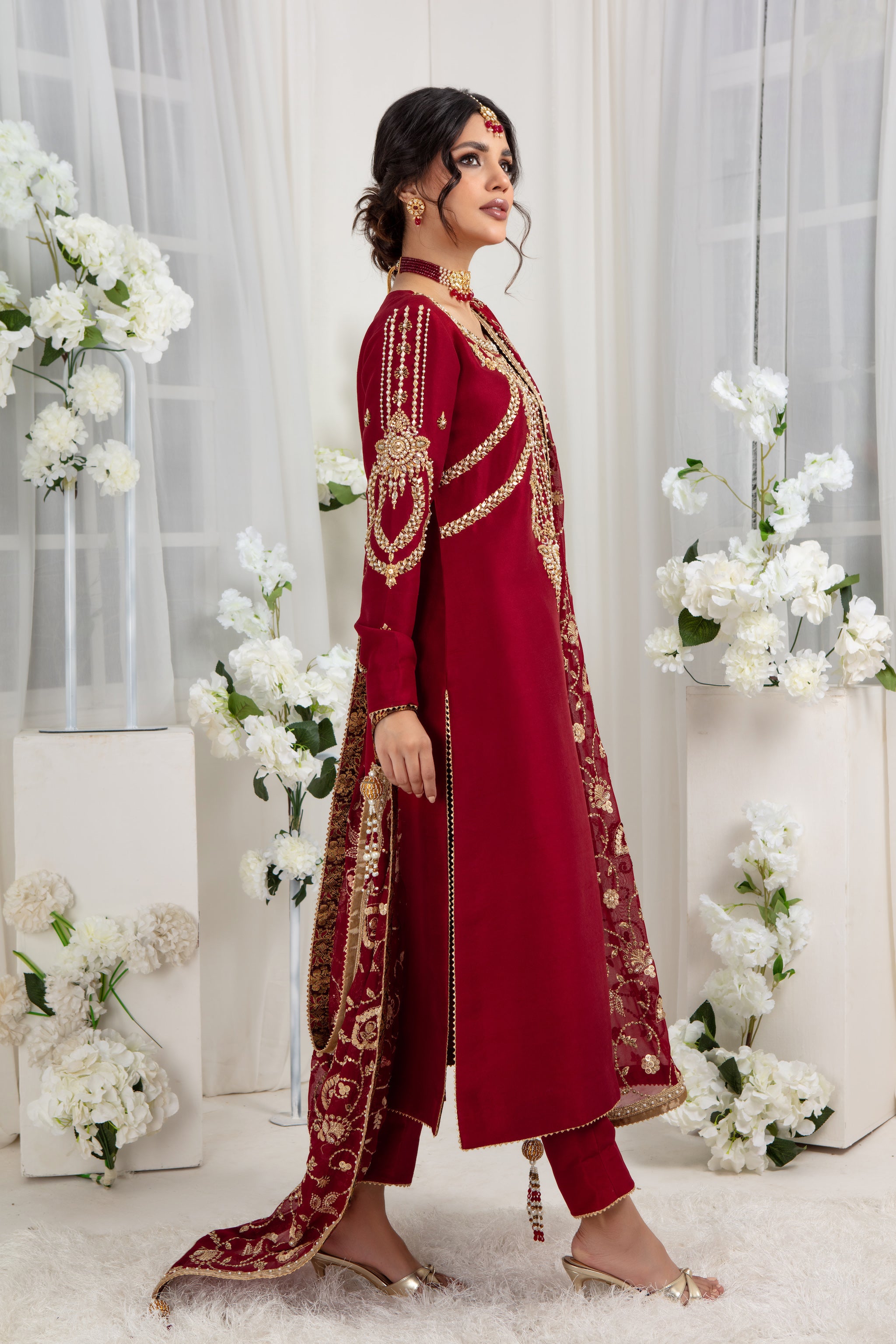 Samah | Pakistani Designer Outfit | Sarosh Salman