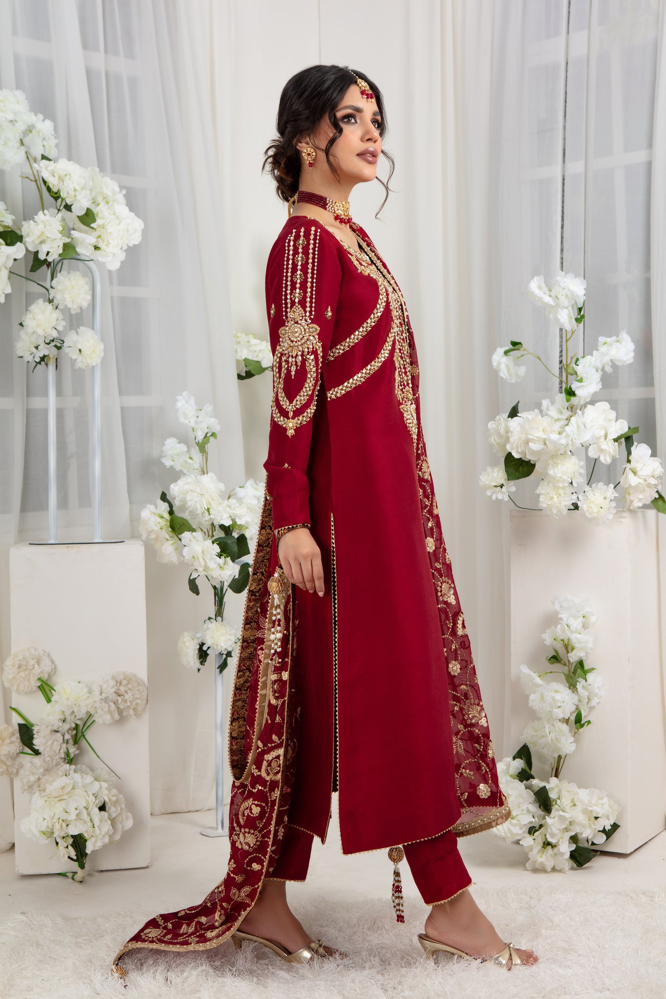 Samah | Pakistani Designer Outfit | Sarosh Salman