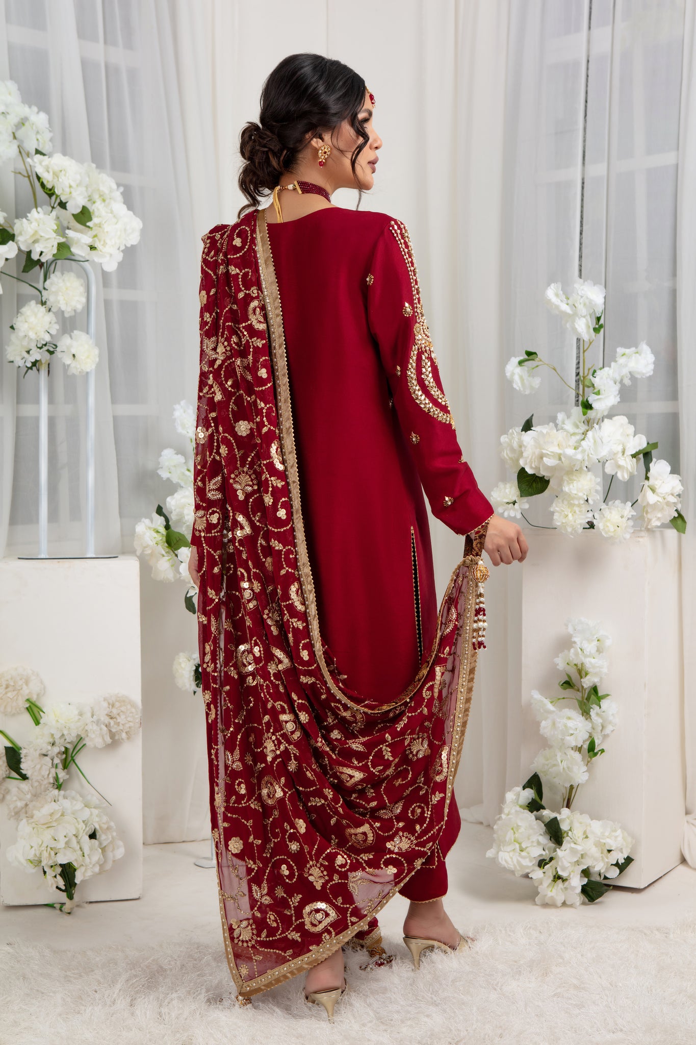 Samah | Pakistani Designer Outfit | Sarosh Salman