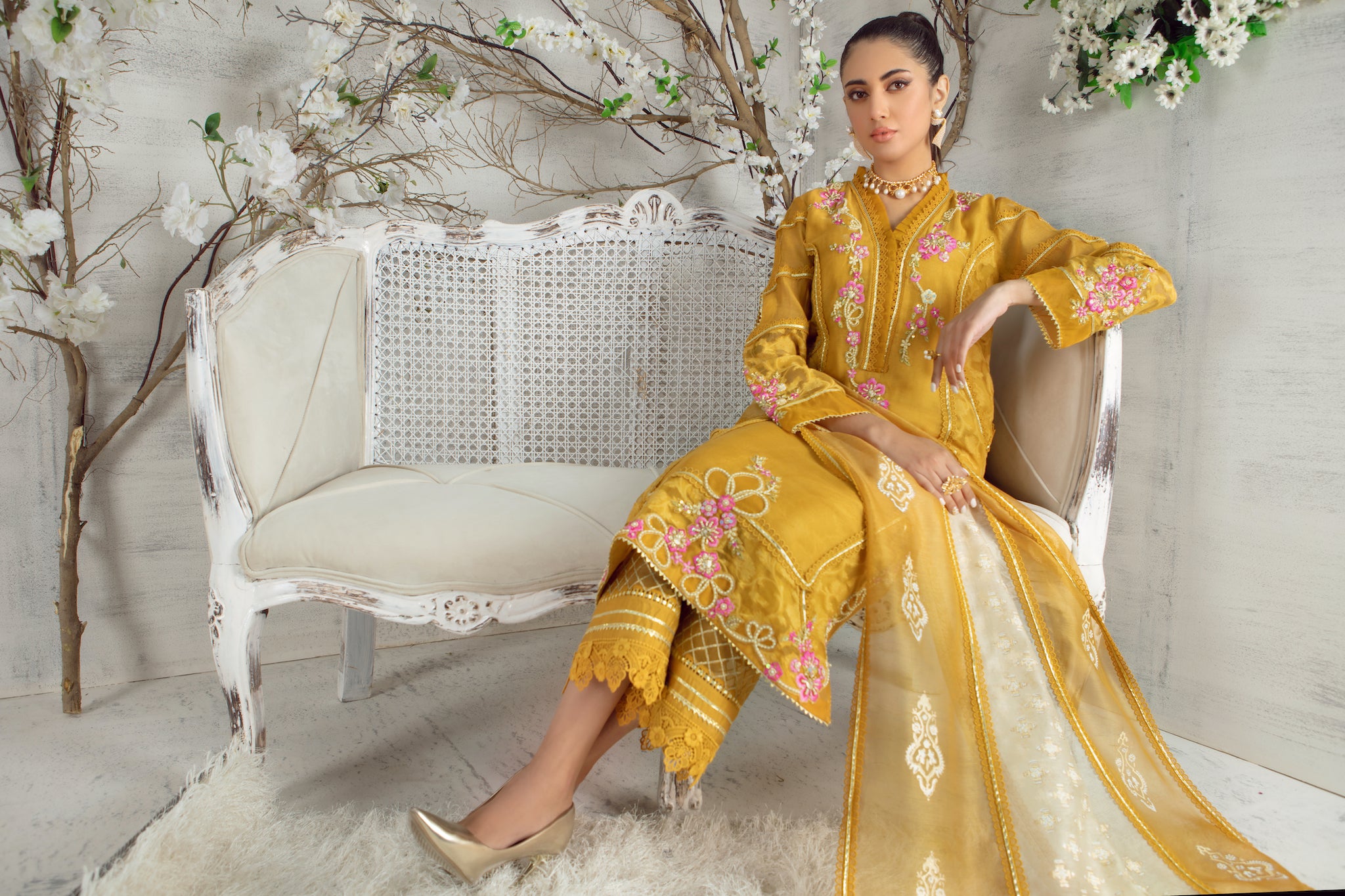 Amber | Pakistani Designer Outfit | Sarosh Salman