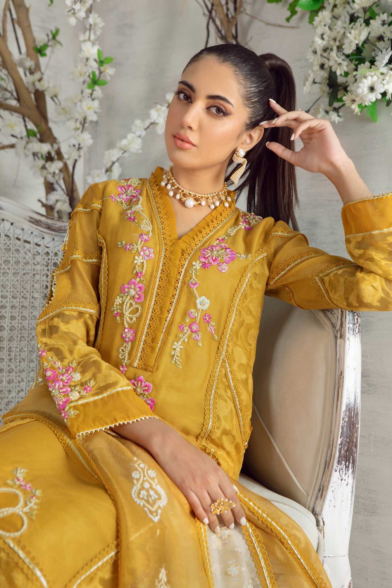 Amber | Pakistani Designer Outfit | Sarosh Salman