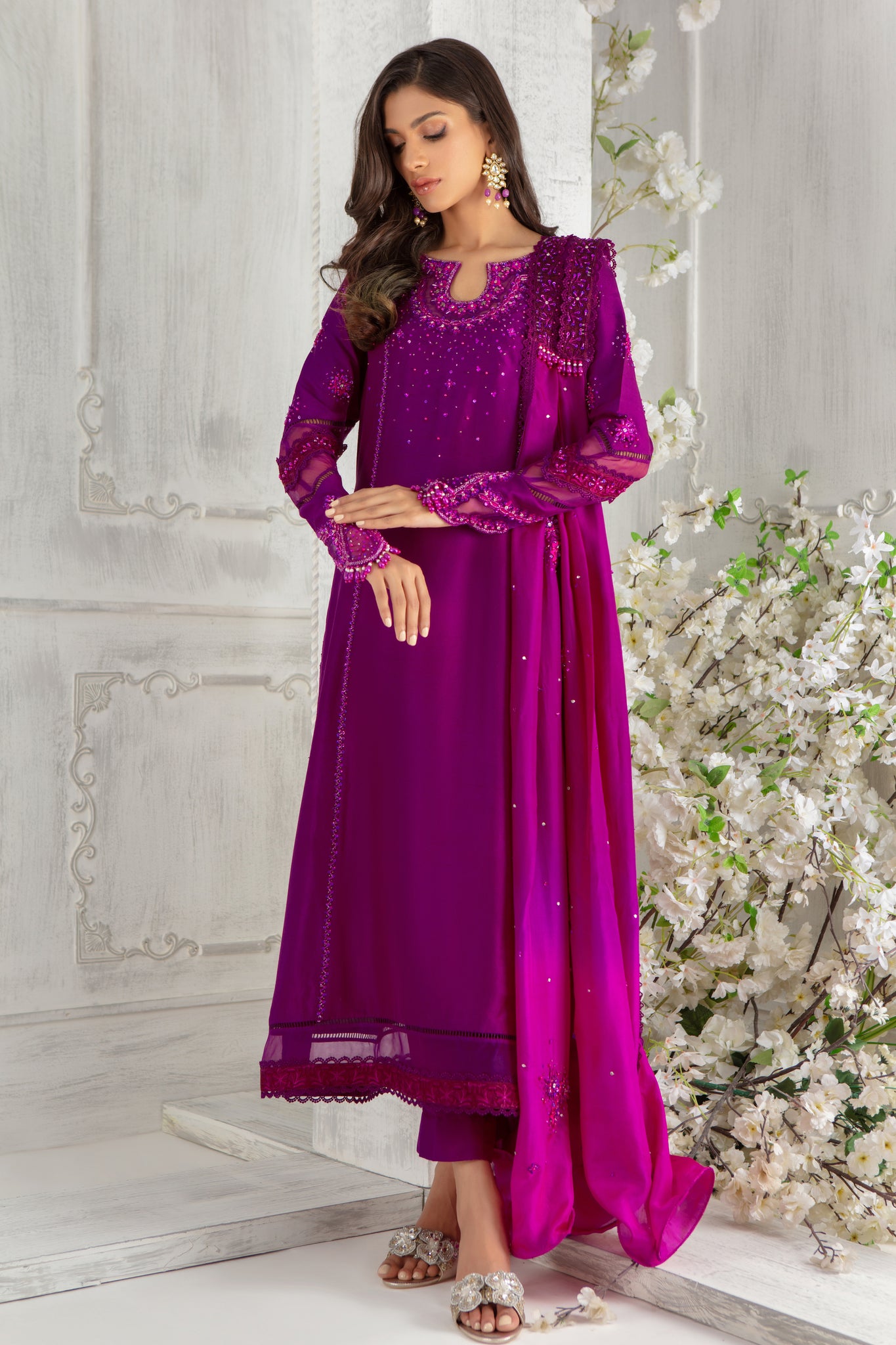 Rosette | Pakistani Designer Outfit | Sarosh Salman