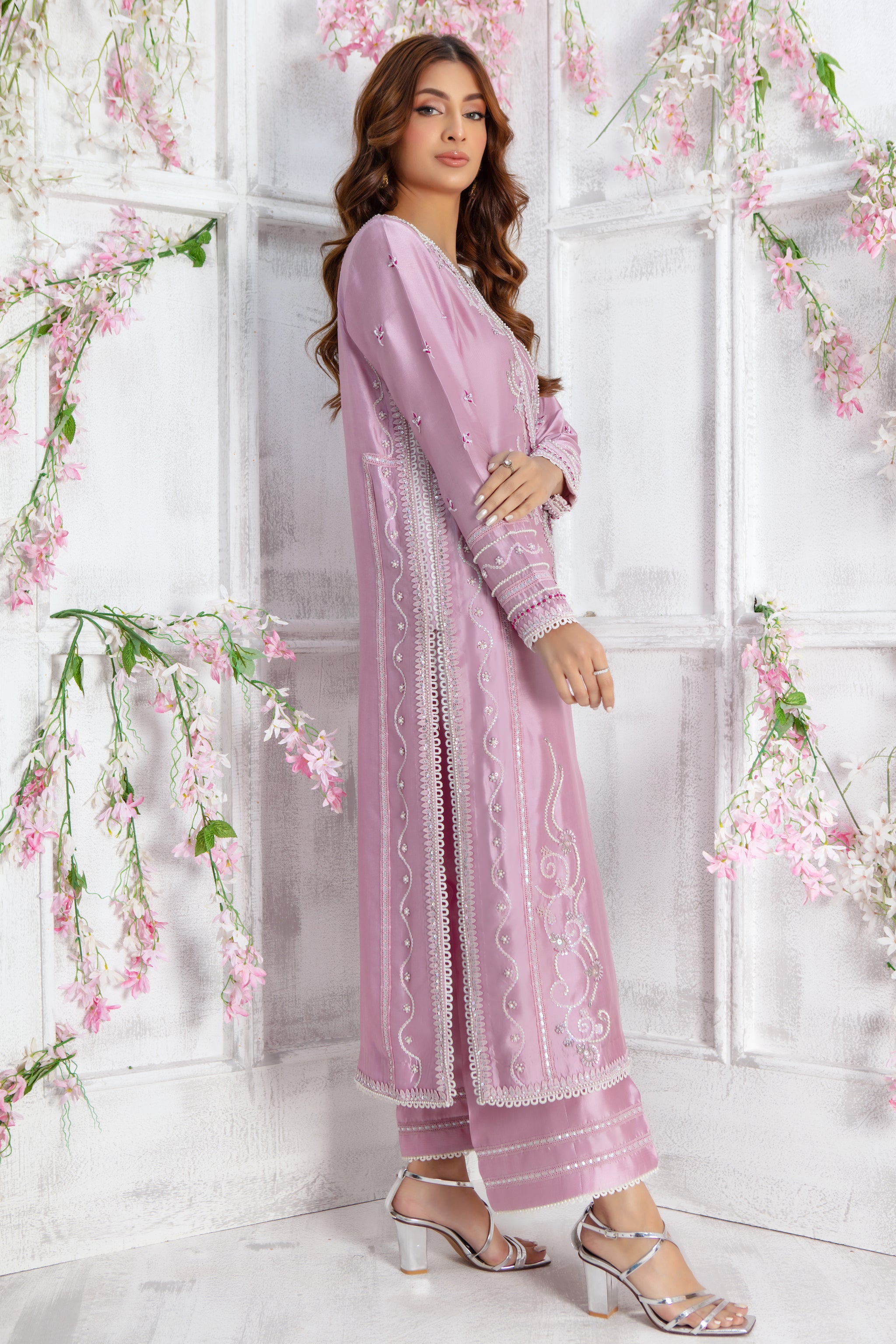 Mesa Rose | Pakistani Designer Outfit | Sarosh Salman