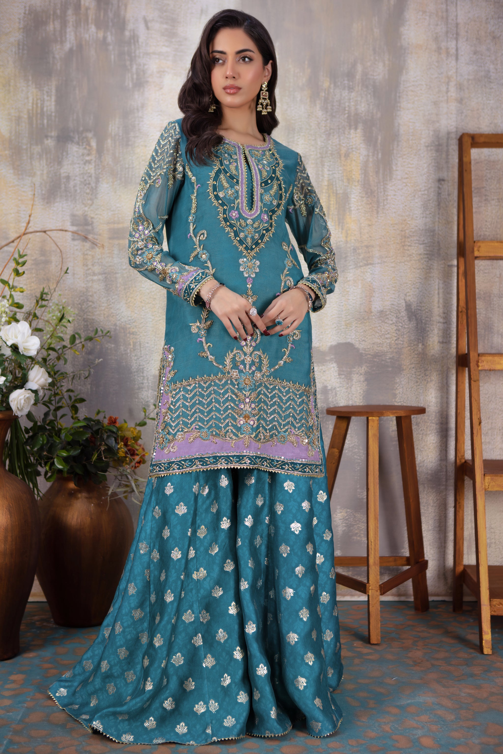 Ruqma | Pakistani Designer Outfit | Sarosh Salman