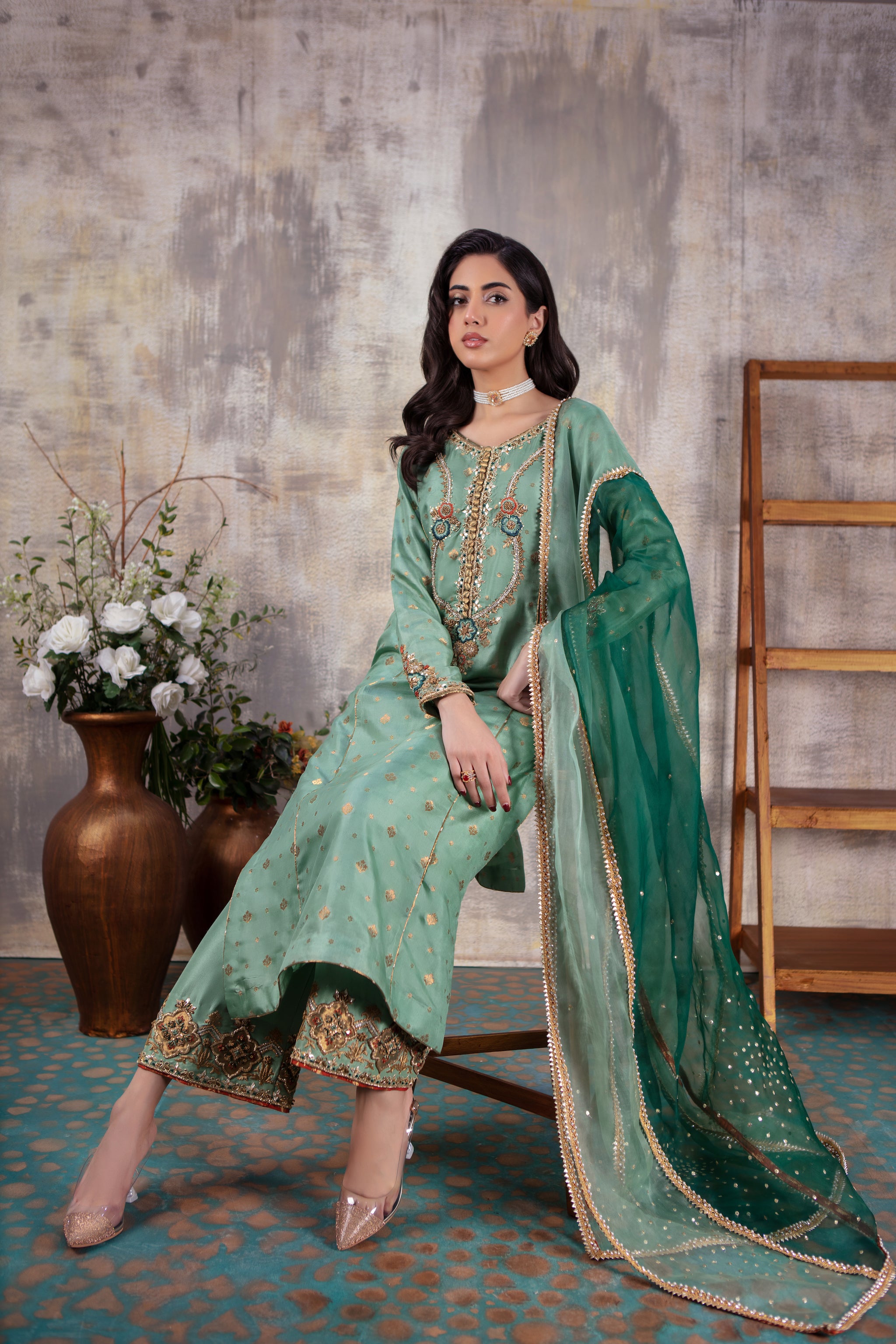 Tabeer | Pakistani Designer Outfit | Sarosh Salman