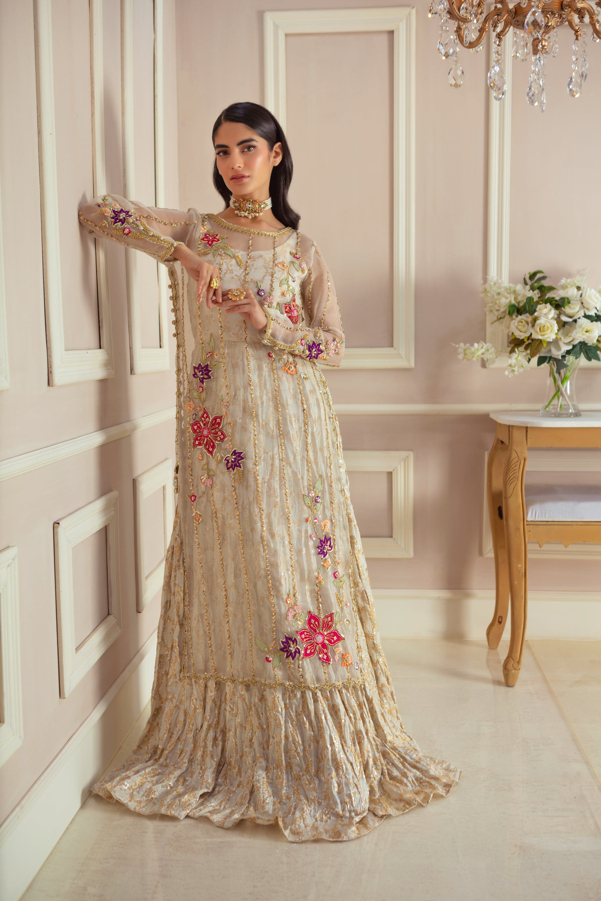 Celestial | Pakistani Designer Outfit | Sarosh Salman