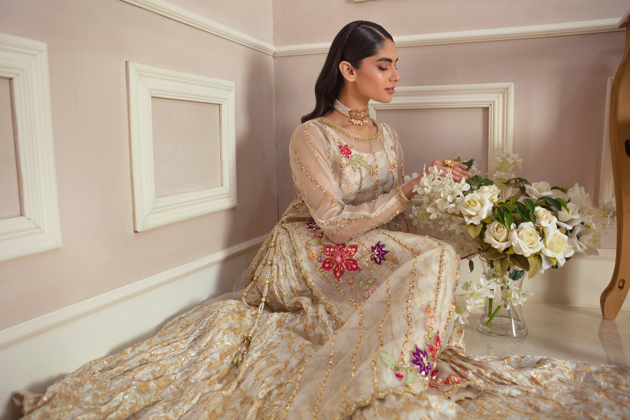 Celestial | Pakistani Designer Outfit | Sarosh Salman