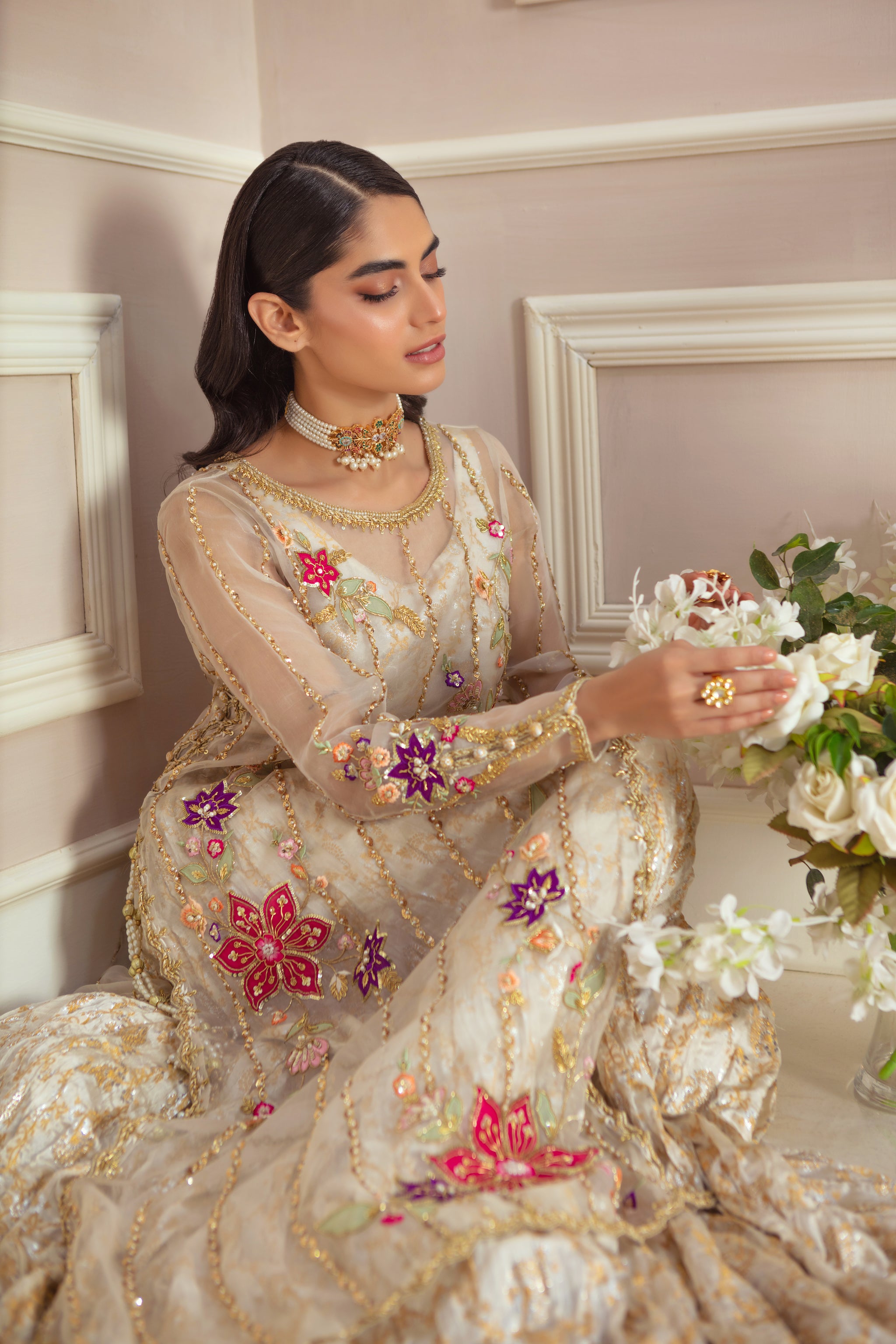 Celestial | Pakistani Designer Outfit | Sarosh Salman
