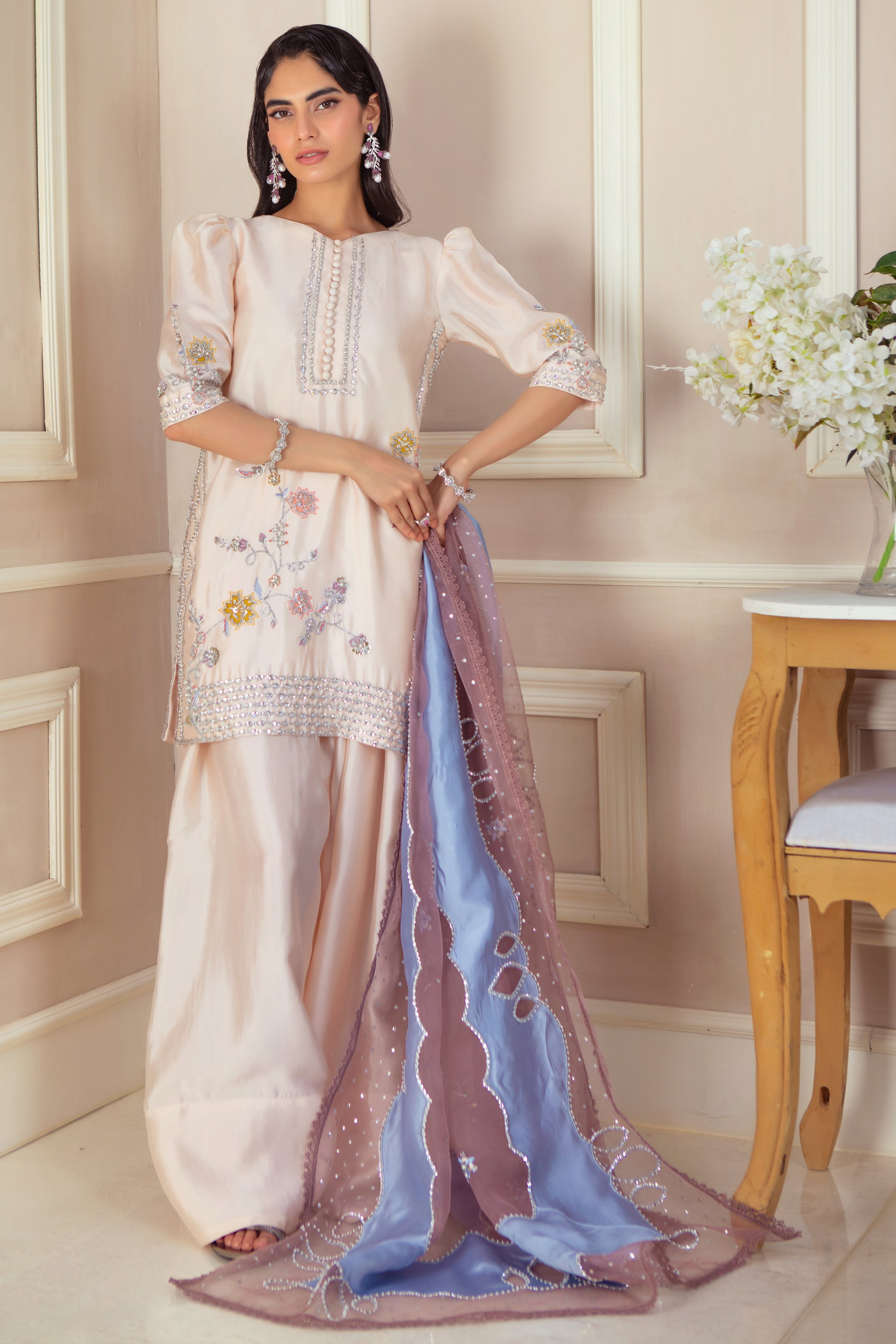 Nyx | Pakistani Designer Outfit | Sarosh Salman