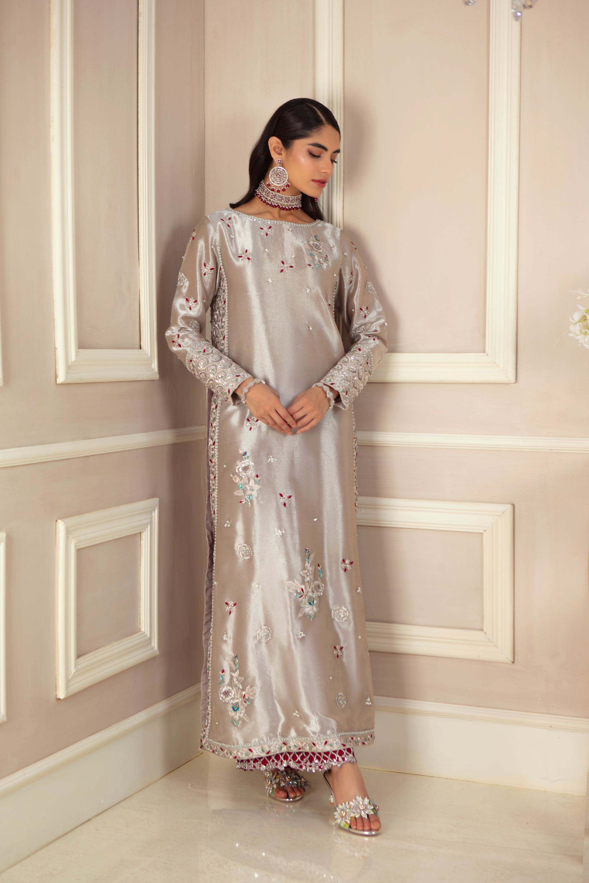 Moonlit | Pakistani Designer Outfit | Sarosh Salman