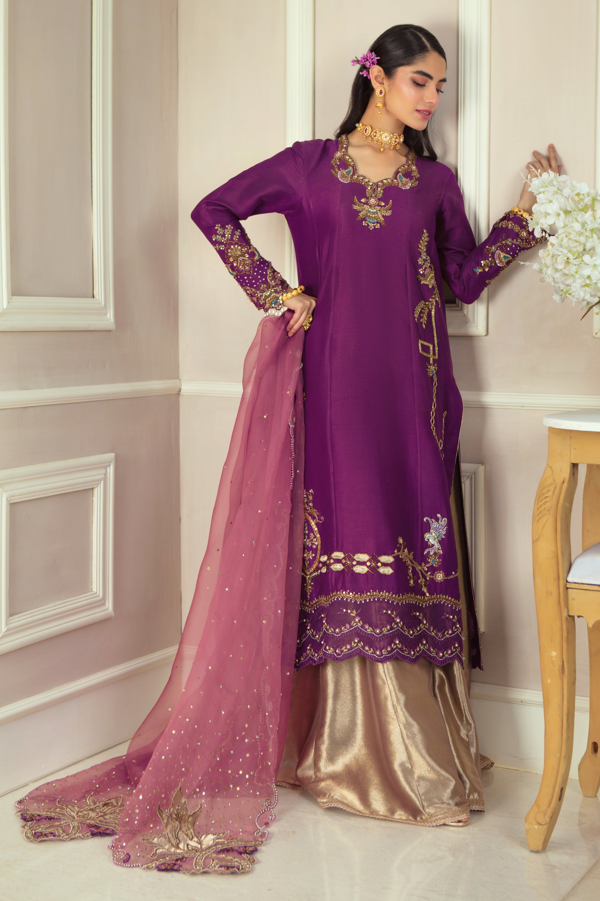Nava | Pakistani Designer Outfit | Sarosh Salman