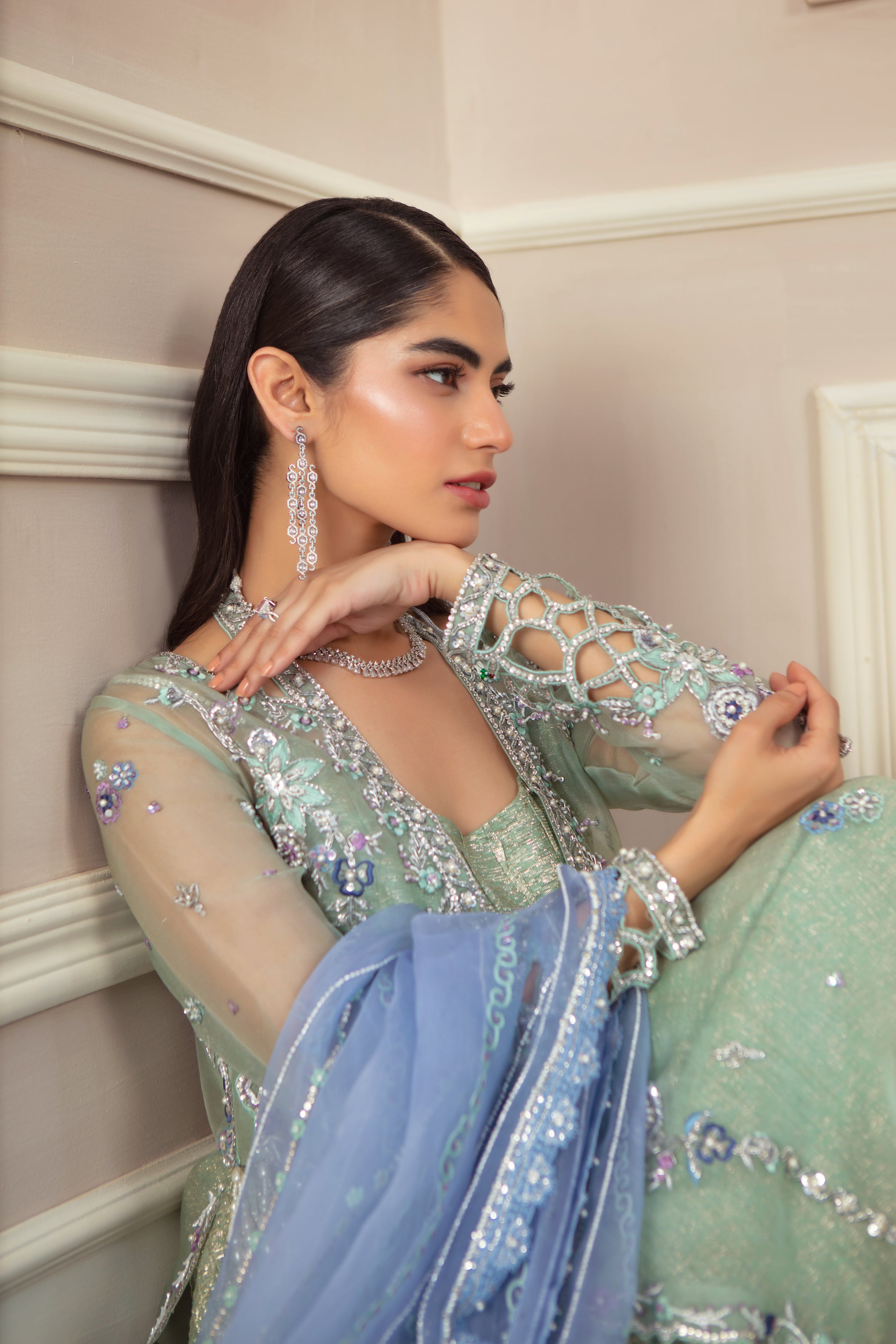 Serafina | Pakistani Designer Outfit | Sarosh Salman