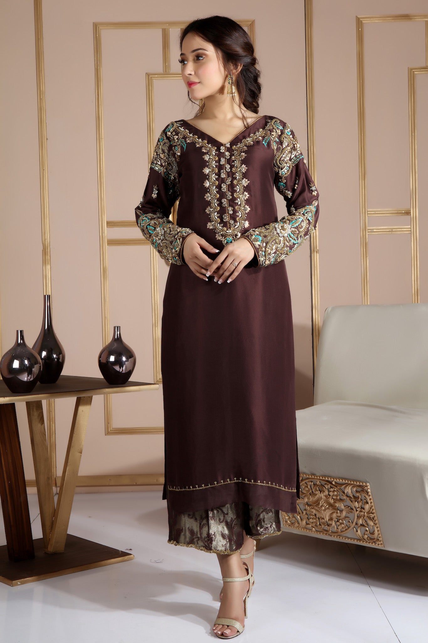 Celestia | Pakistani Designer Outfit | Sarosh Salman