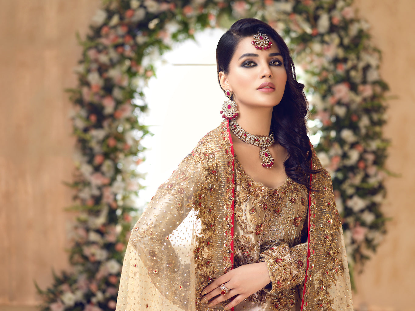 Gleamed | Pakistani Designer Outfit | Sarosh Salman