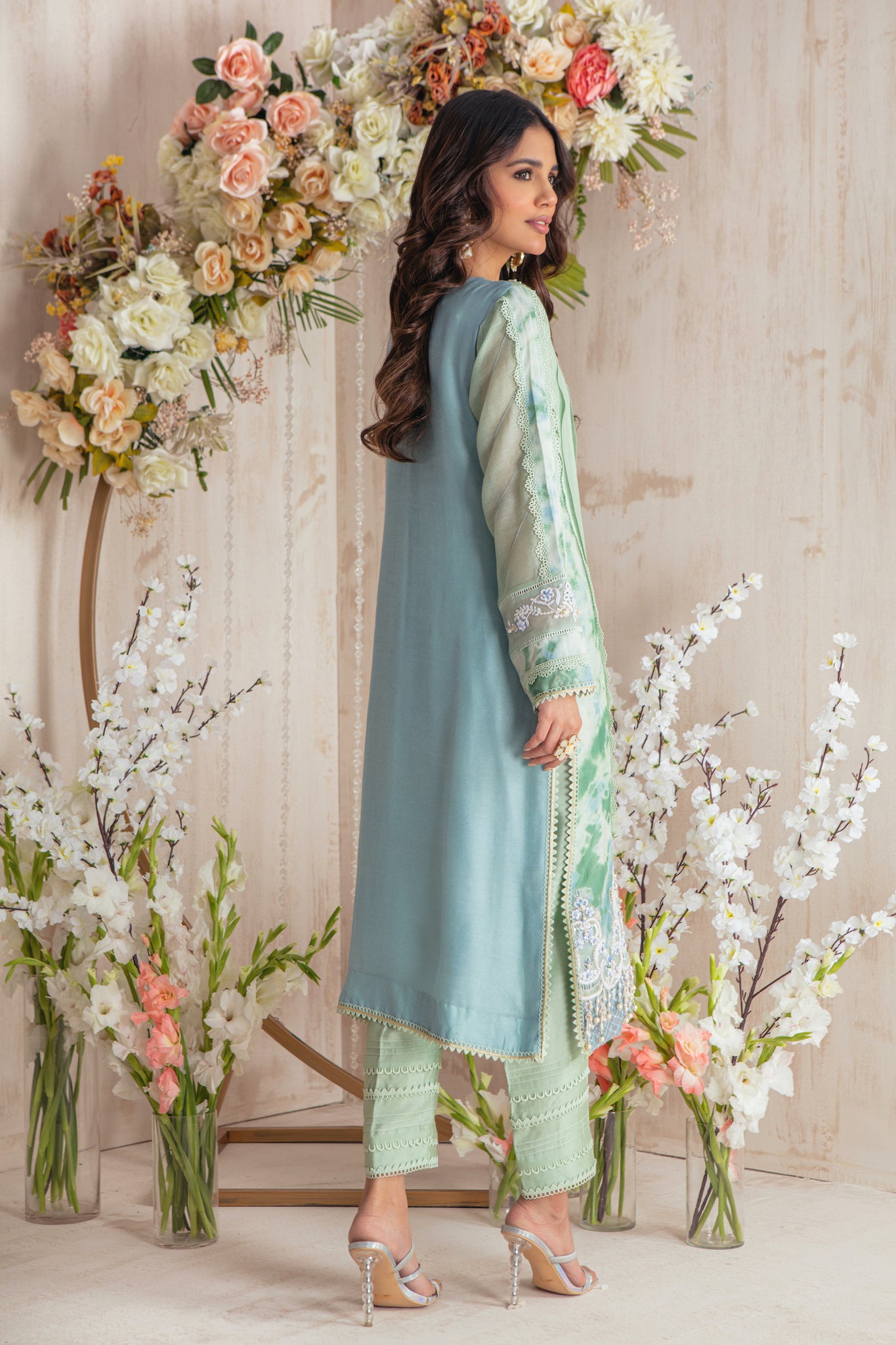 Sea Salt | Pakistani Designer Outfit | Sarosh Salman
