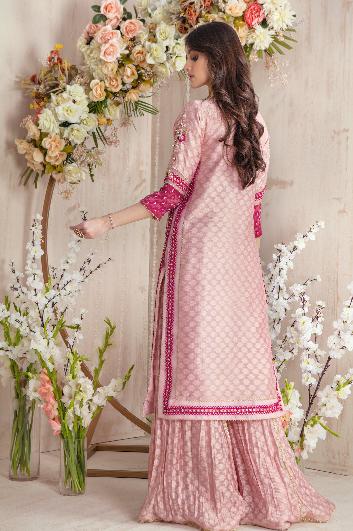 Pink Pearl | Pakistani Designer Outfit | Sarosh Salman