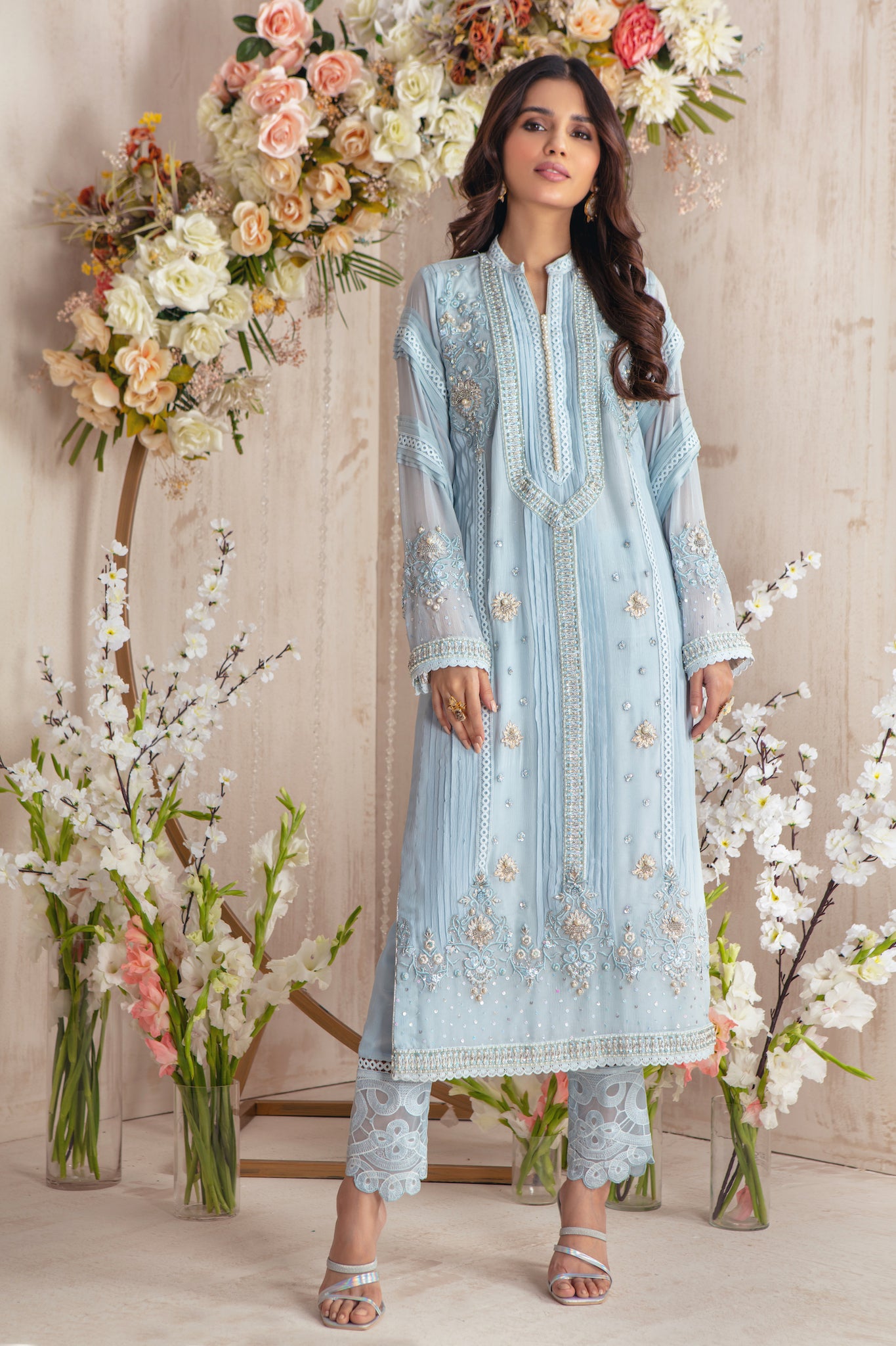 Dew Berry | Pakistani Designer Outfit | Sarosh Salman