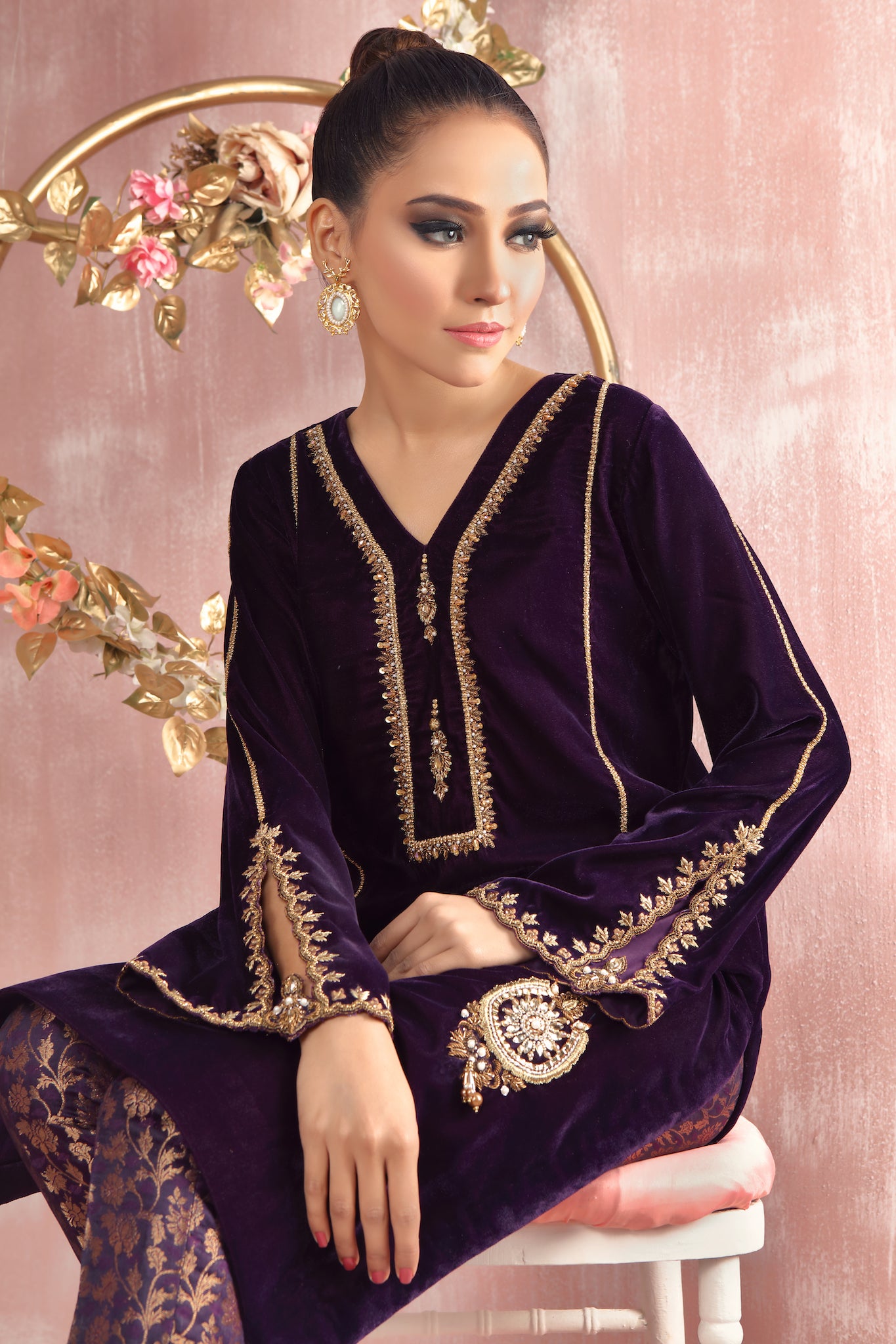 Purple Yum | Pakistani Designer Outfit | Sarosh Salman