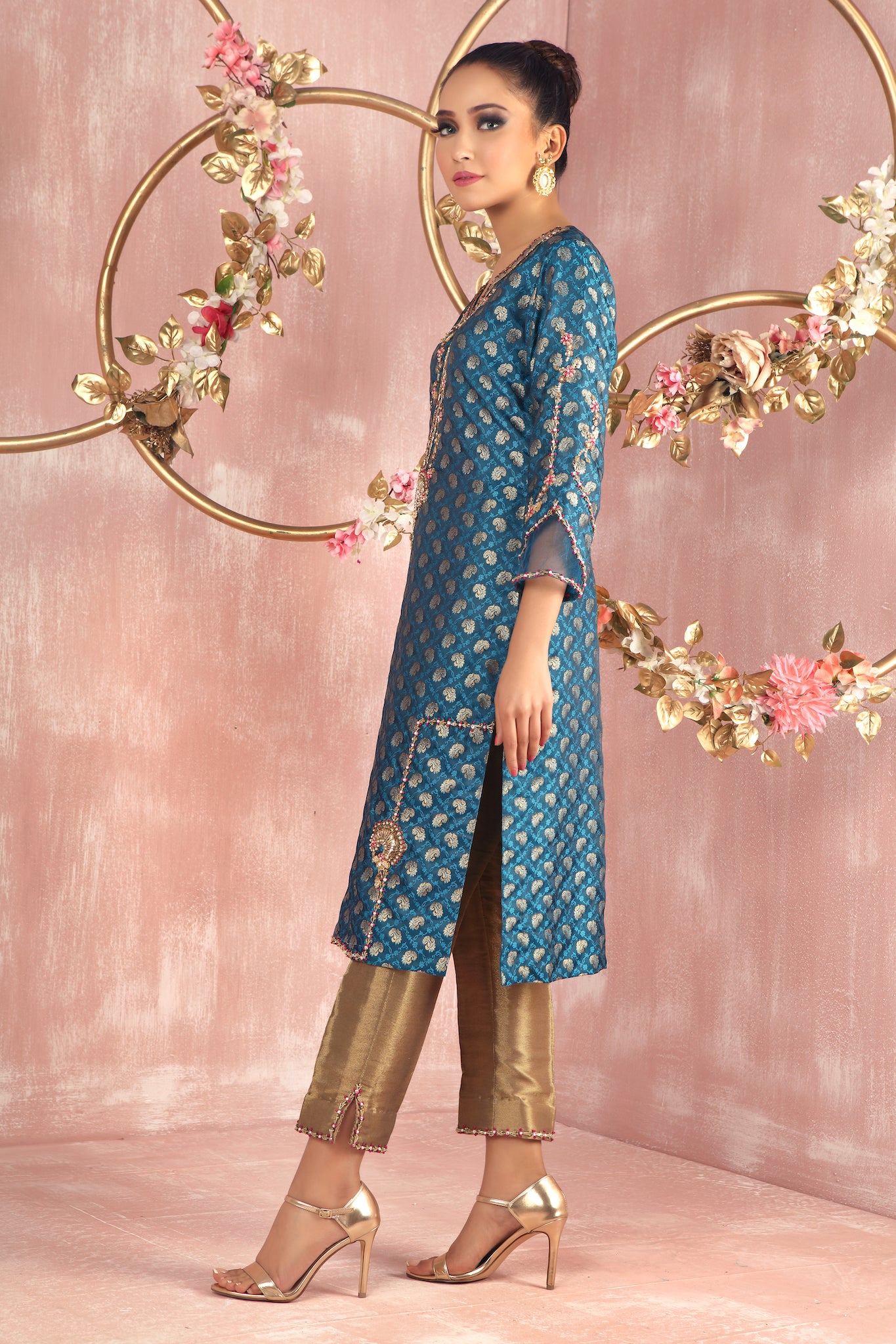 Midnight Muse | Pakistani Designer Outfit | Sarosh Salman