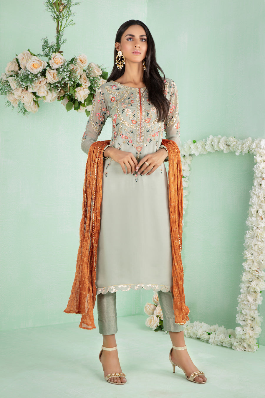 Foliage | Pakistani Designer Outfit | Sarosh Salman