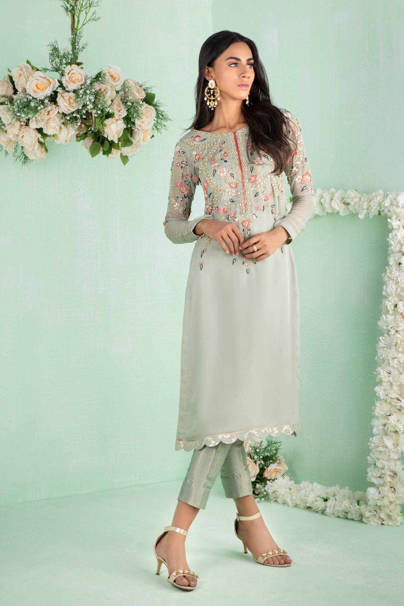 Foliage | Pakistani Designer Outfit | Sarosh Salman