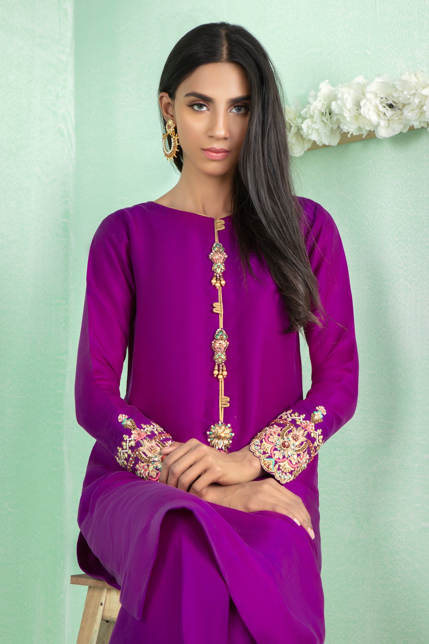 Berry Burst | Pakistani Designer Outfit | Sarosh Salman