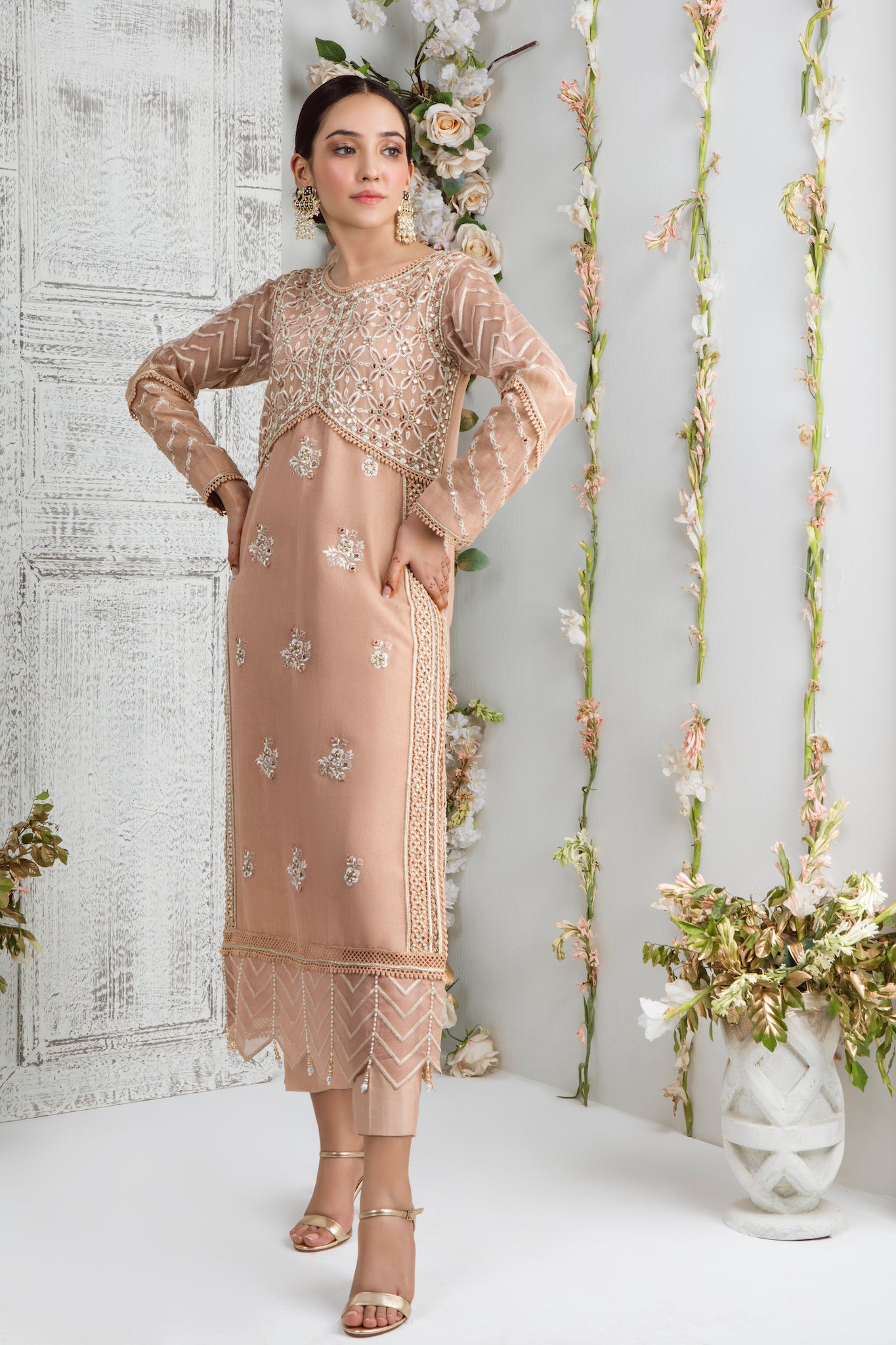 Desert Dawn | Pakistani Designer Outfit | Sarosh Salman
