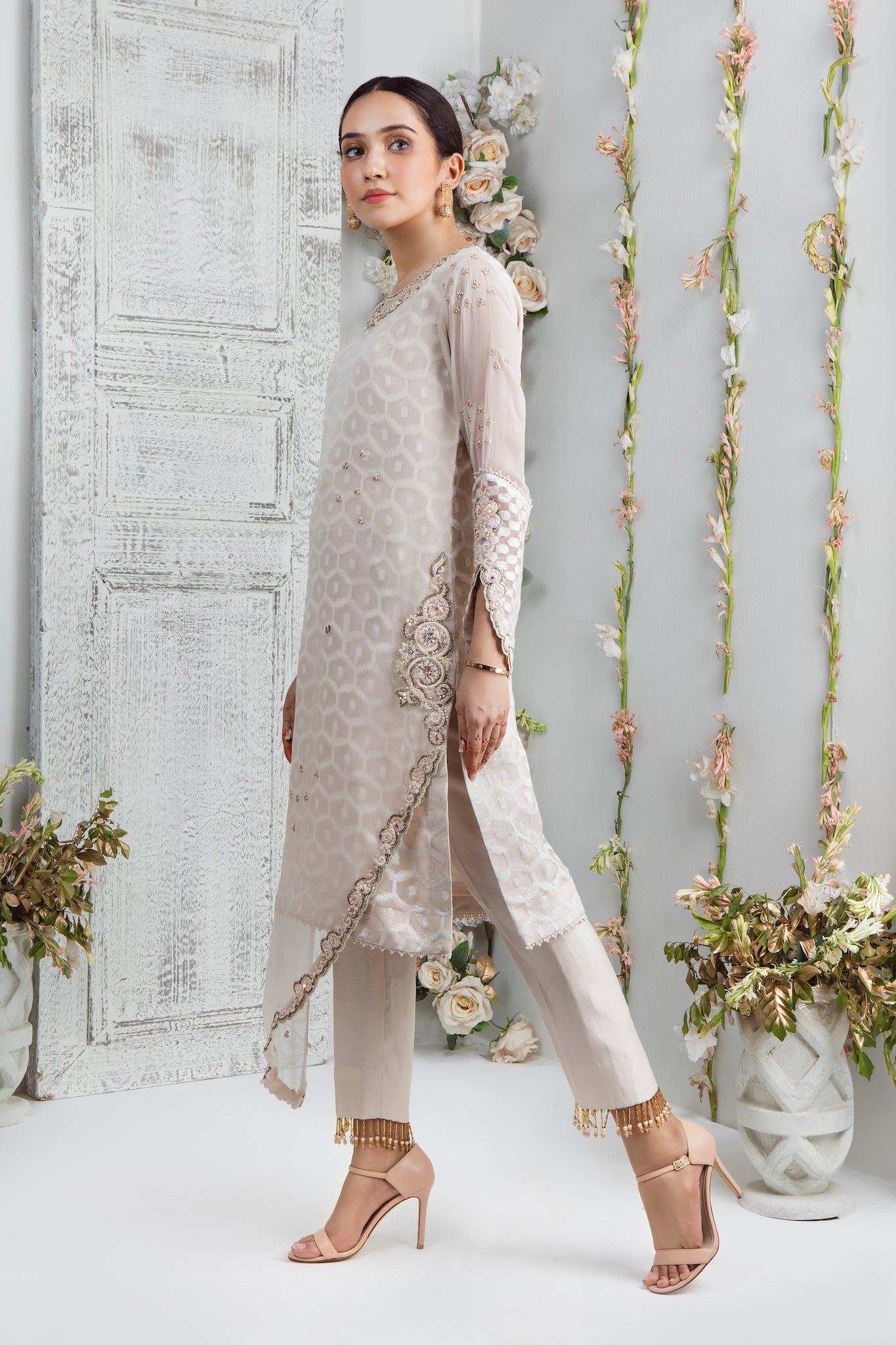 Sea Shell | Pakistani Designer Outfit | Sarosh Salman