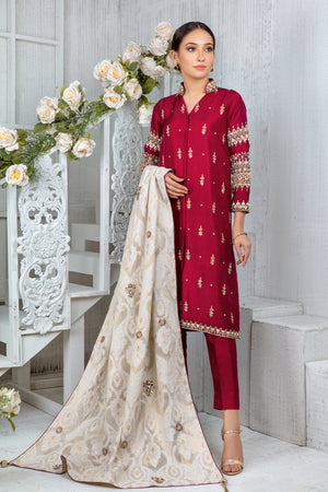 Garnet | Pakistani Designer Outfit | Sarosh Salman