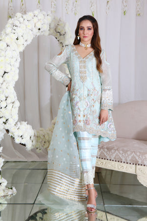 Morning Mist | Pakistani Designer Outfit | Sarosh Salman