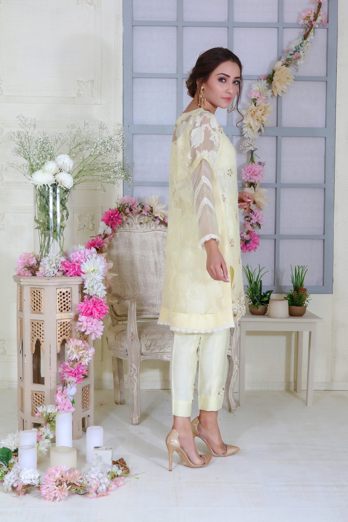 Lime Sorbet | Pakistani Designer Outfit | Sarosh Salman