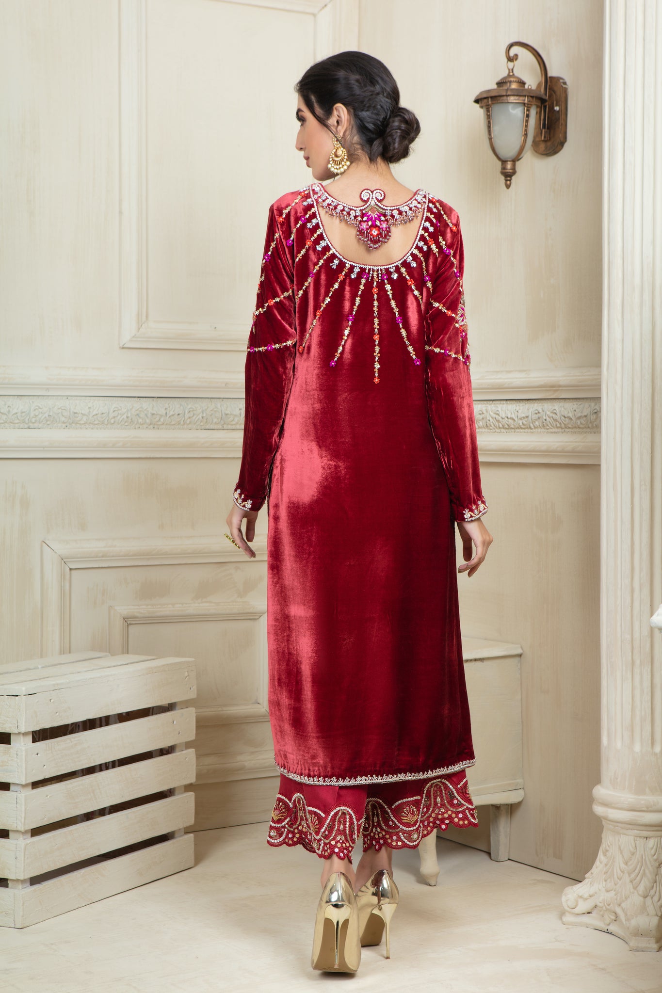 Caspera | Pakistani Designer Outfit | Sarosh Salman