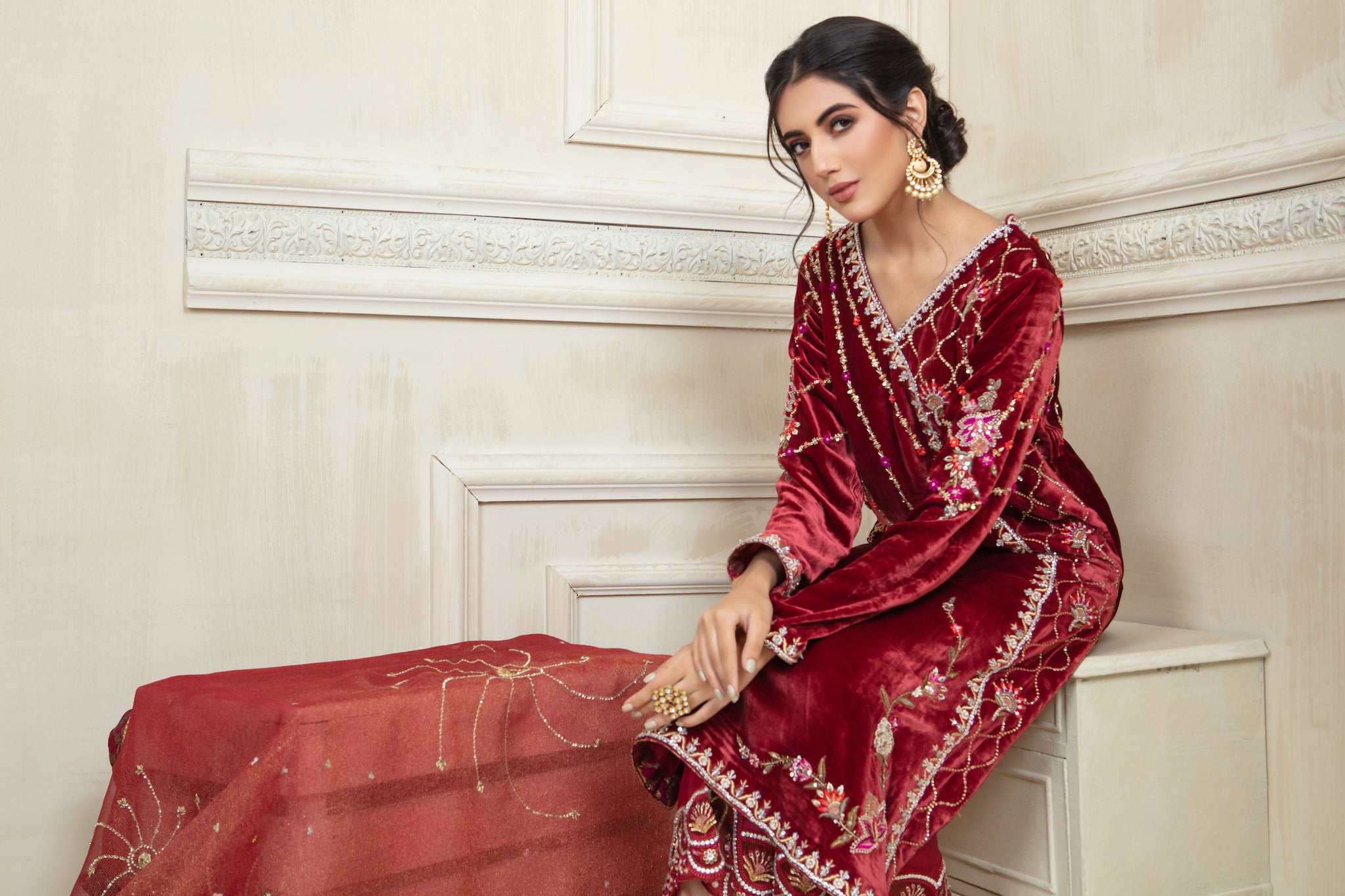 Caspera | Pakistani Designer Outfit | Sarosh Salman