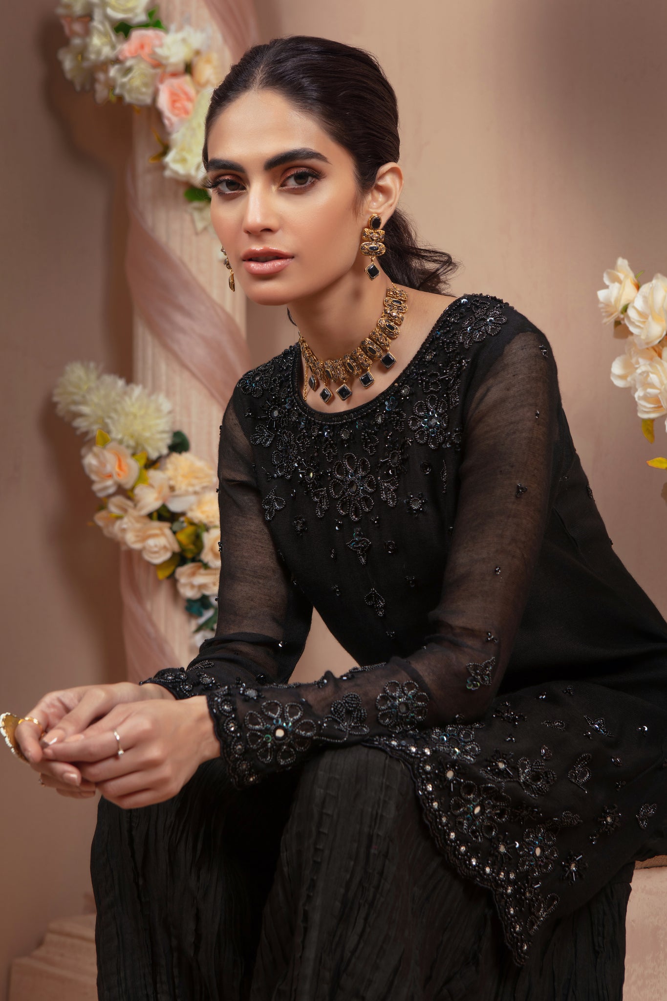 Elle | Pakistani Designer Outfit | Sarosh Salman