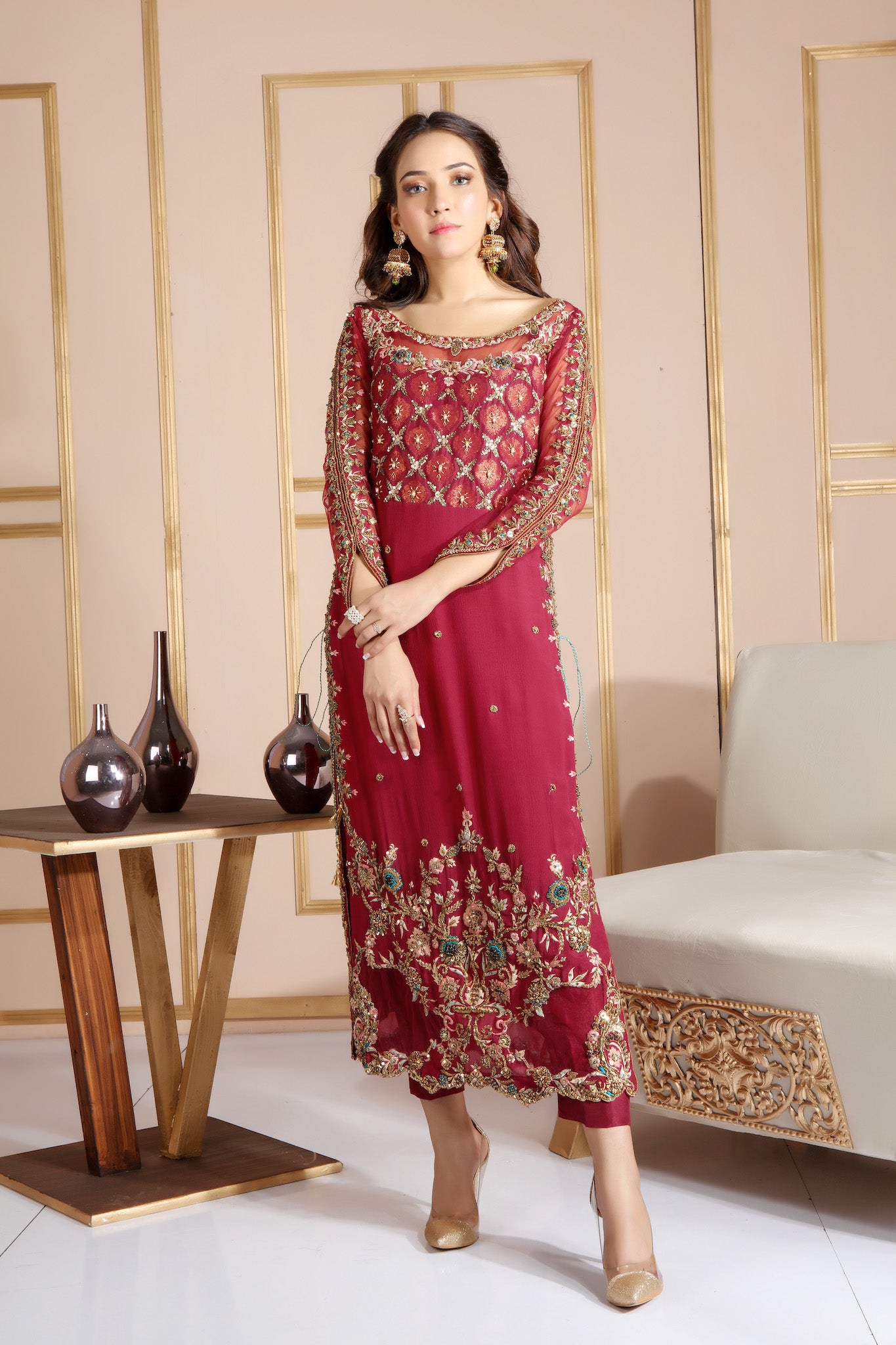 Emma | Pakistani Designer Outfit | Sarosh Salman
