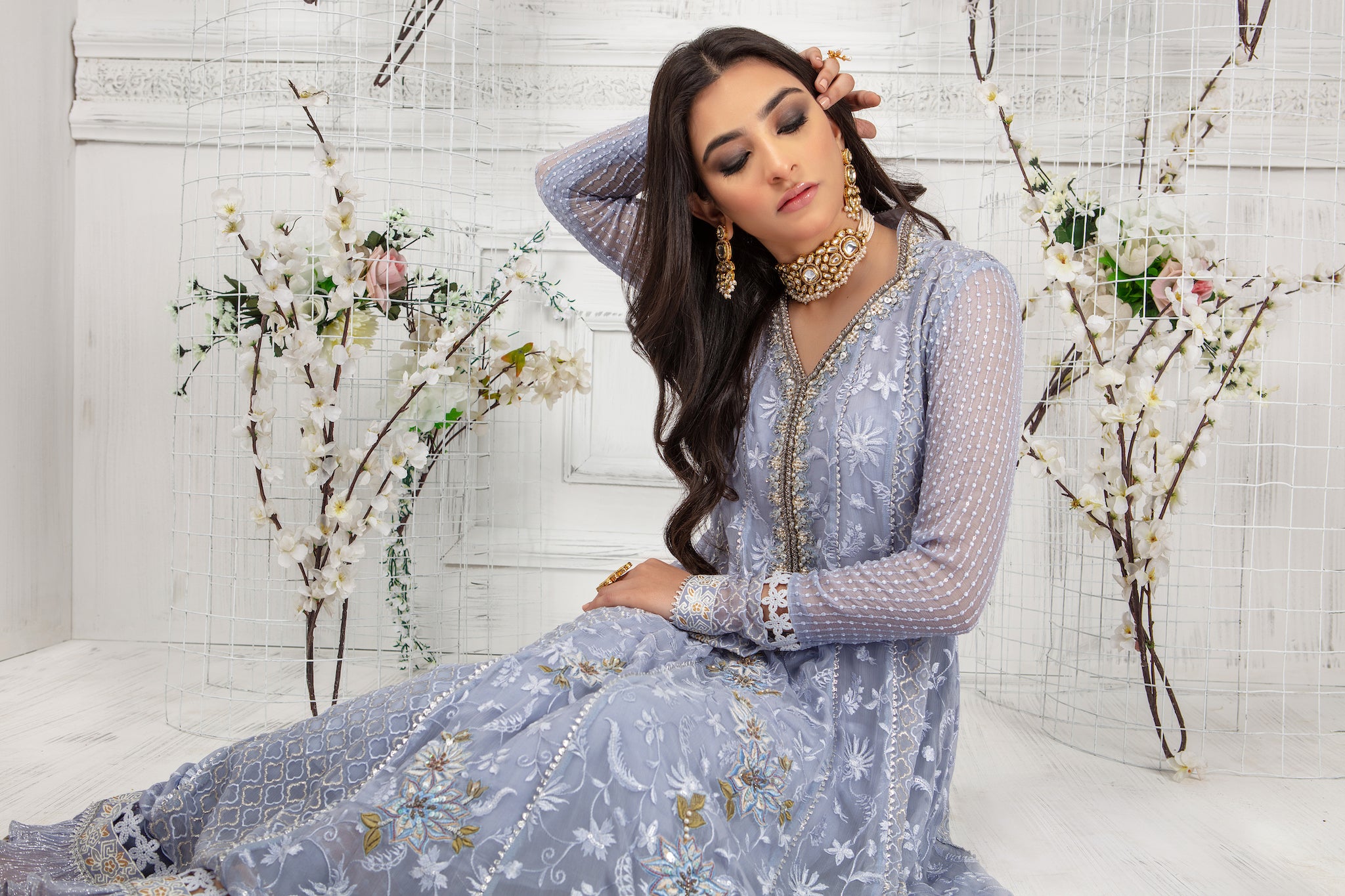 Serenity | Pakistani Designer Outfit | Sarosh Salman