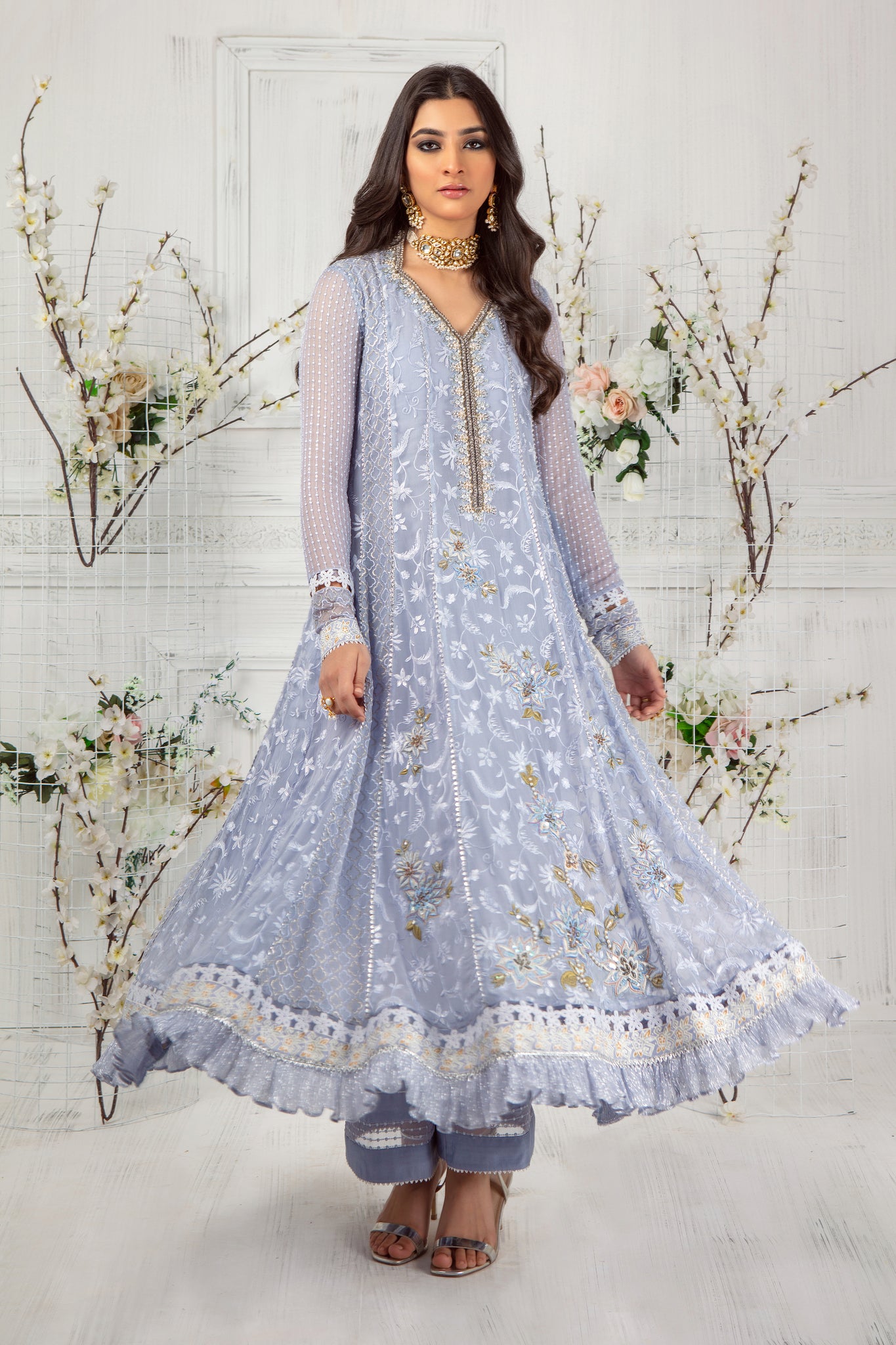 Serenity | Pakistani Designer Outfit | Sarosh Salman