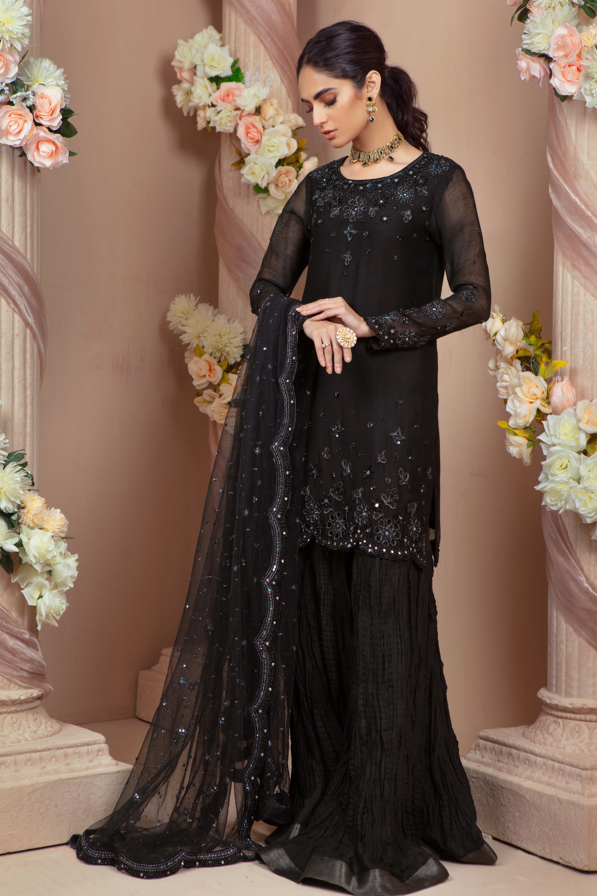 Elle | Pakistani Designer Outfit | Sarosh Salman