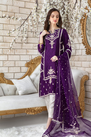 Violet Kiss | Pakistani Designer Outfit | Sarosh Salman