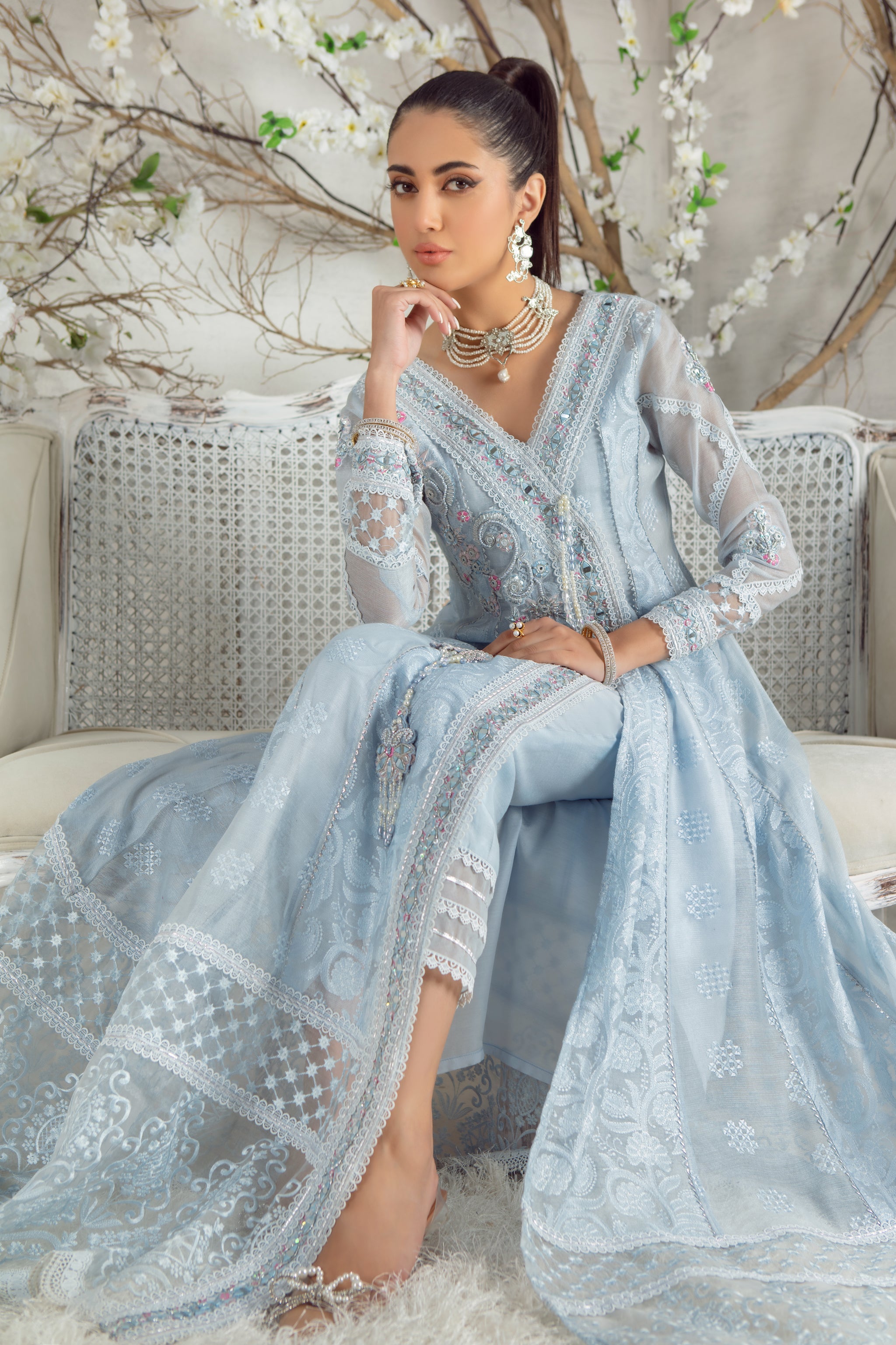 Viviana | Pakistani Designer Outfit | Sarosh Salman
