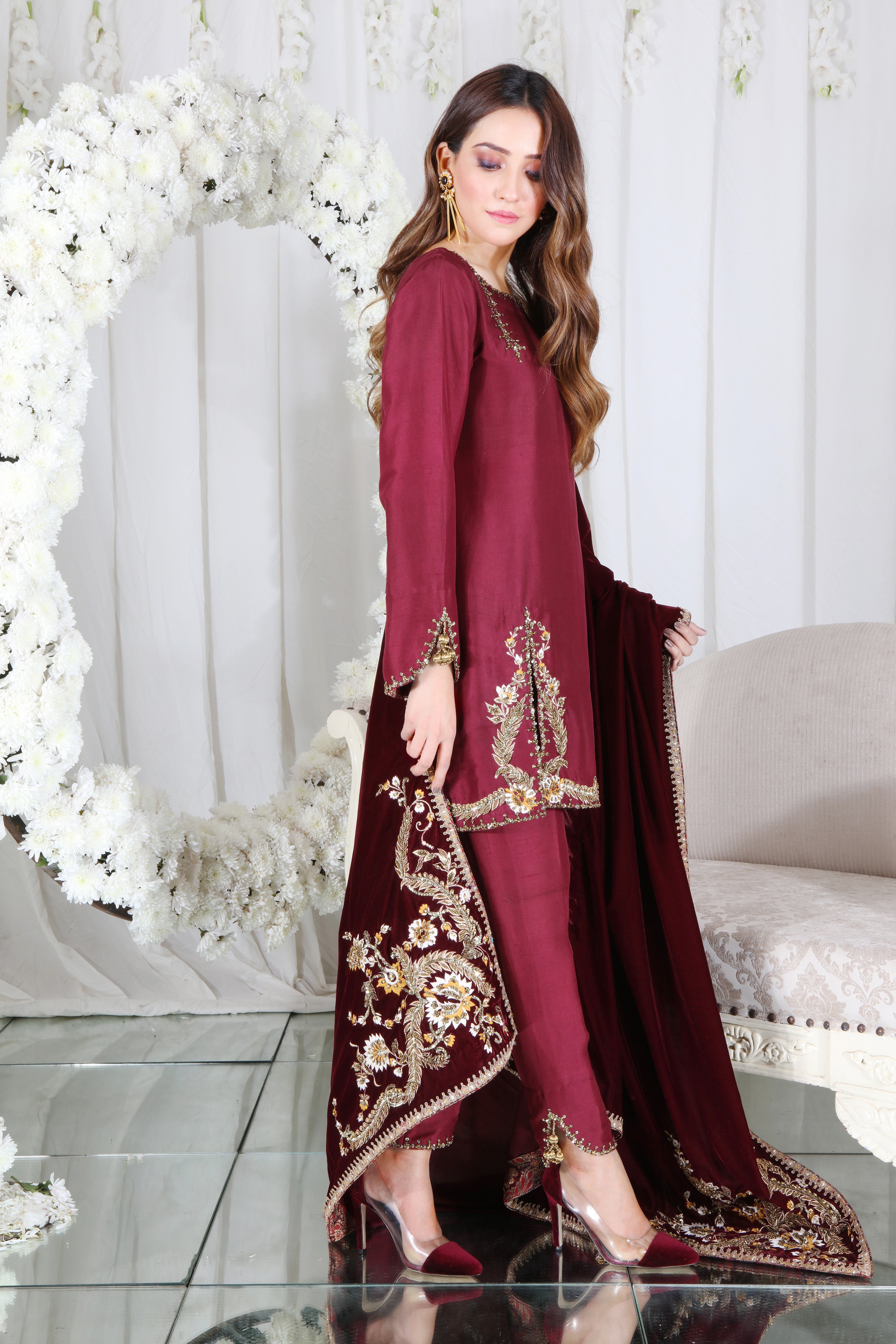 Ruby | Pakistani Designer Outfit | Sarosh Salman